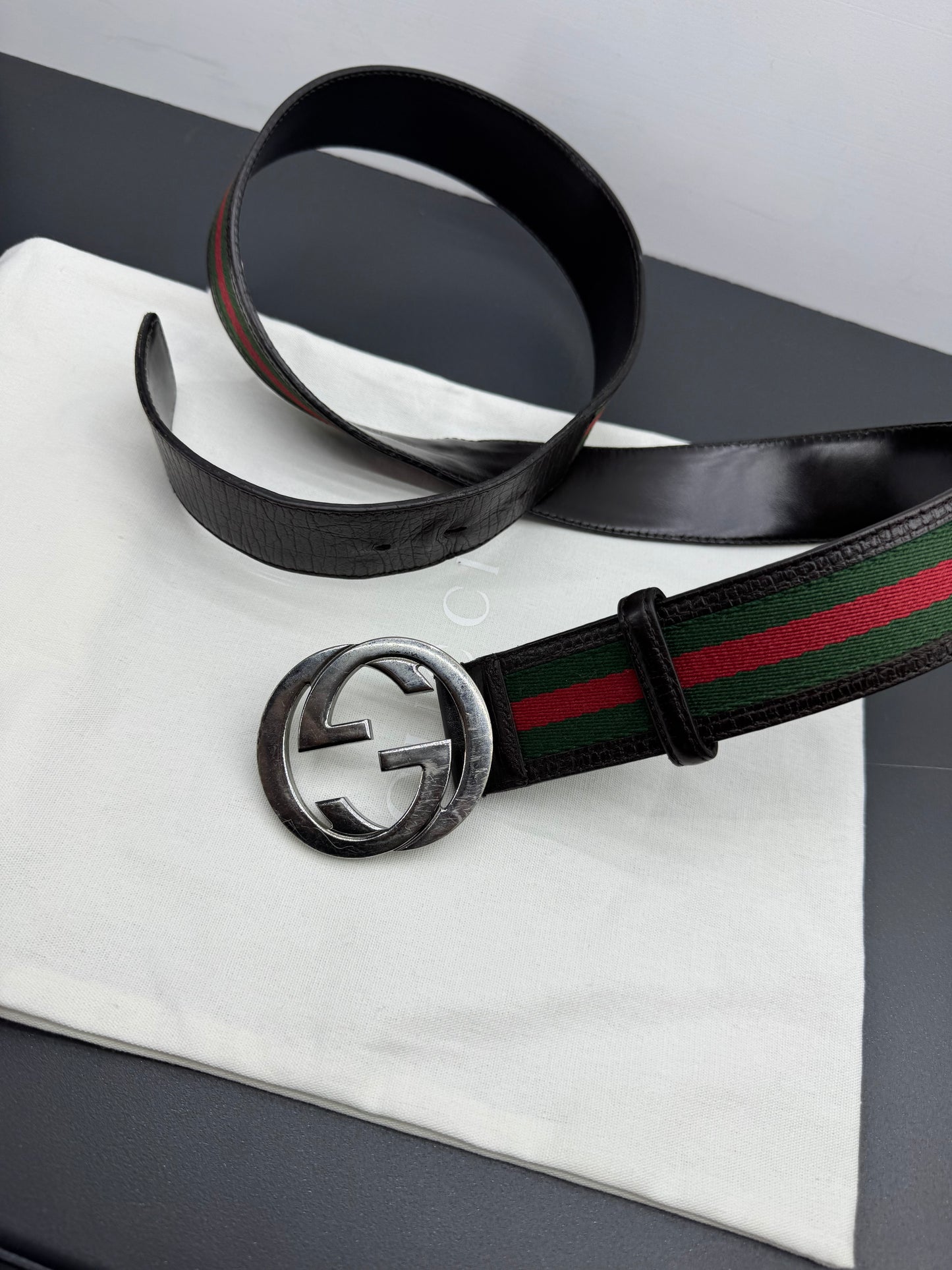 Cintura Gucci GG vintage