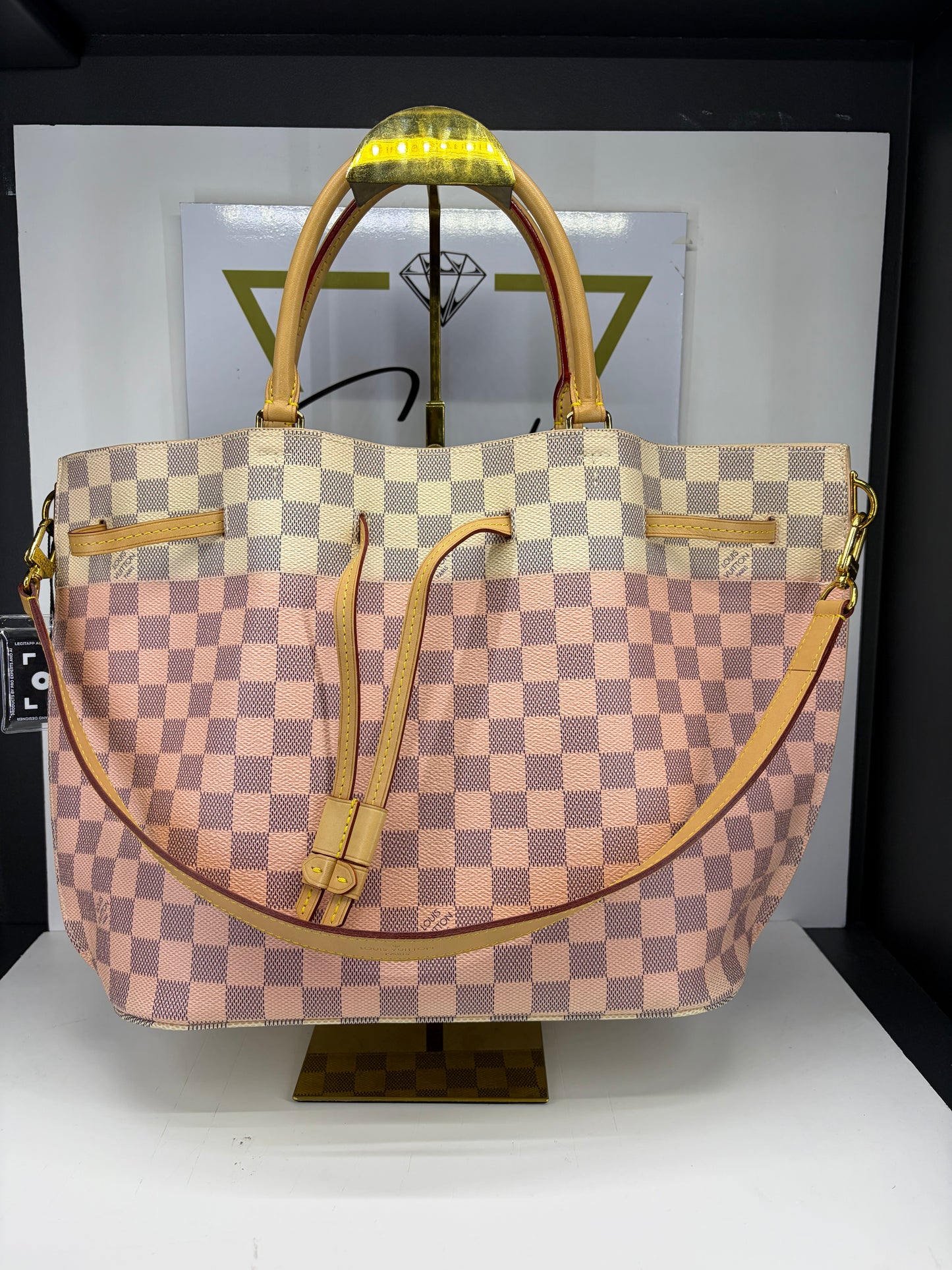 Louis Vuitton Girolata in tela Damier Azur