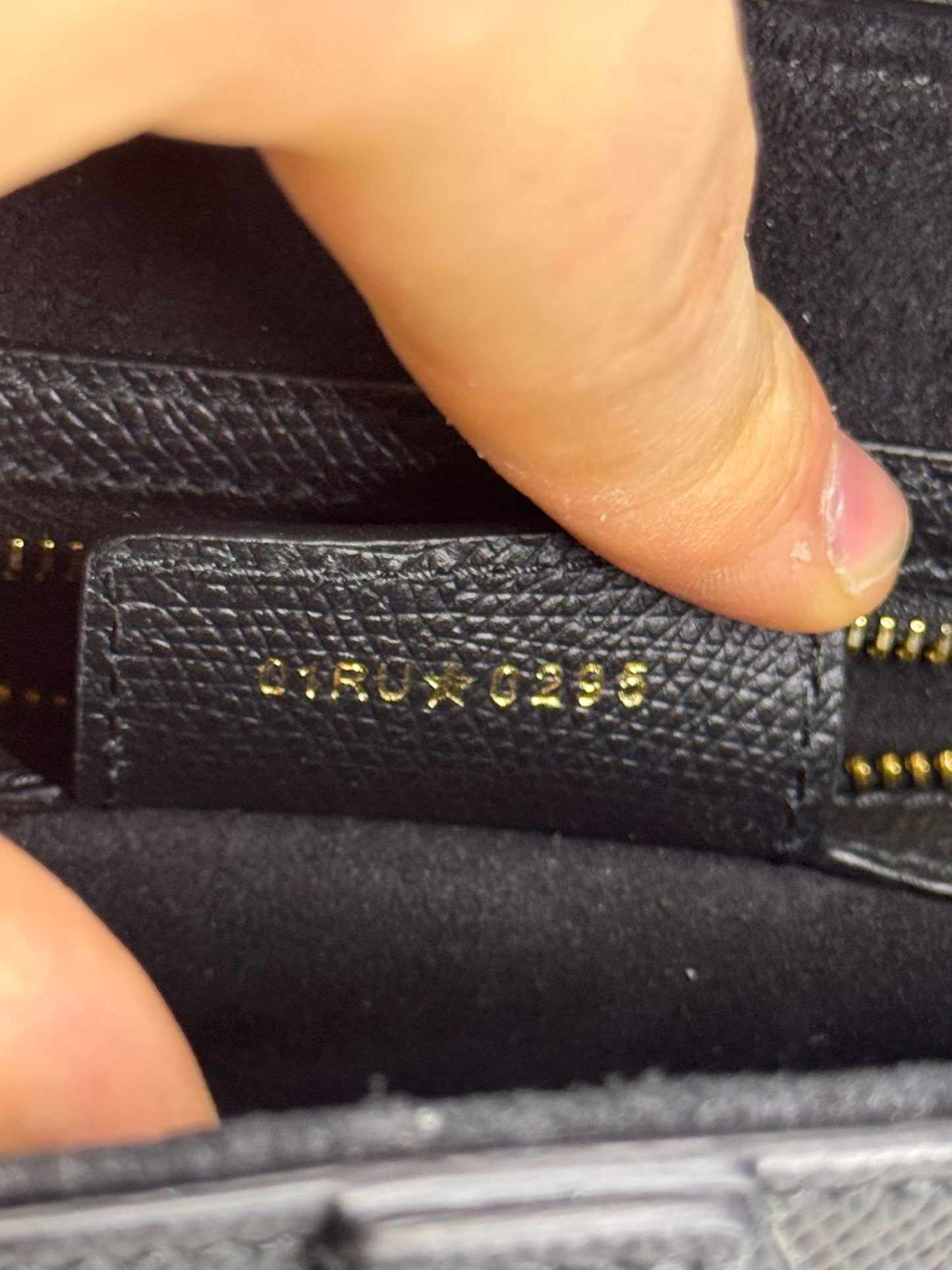 Dior Saddle in pelle monogram