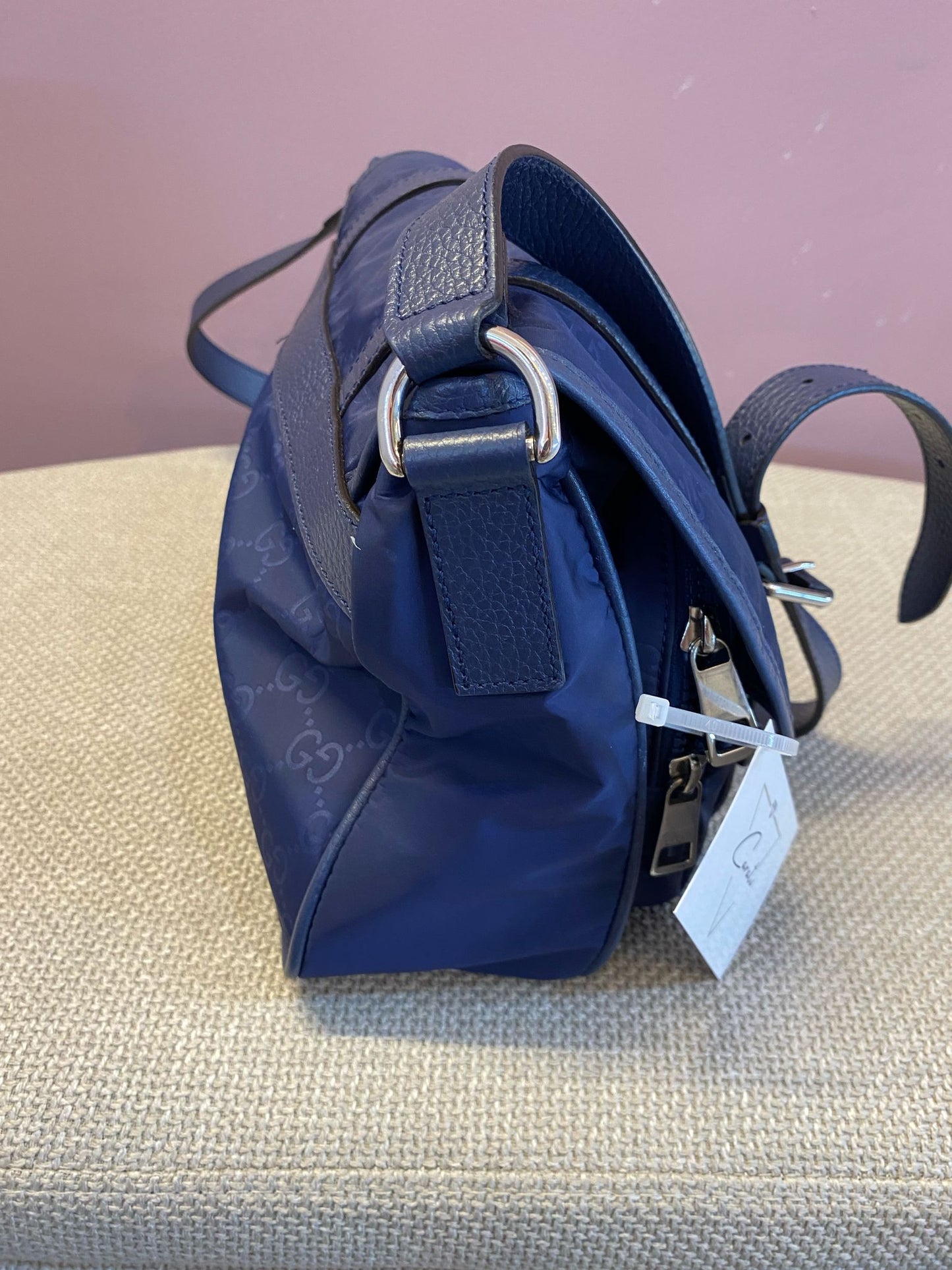 Gucci Messenger Blu Navy