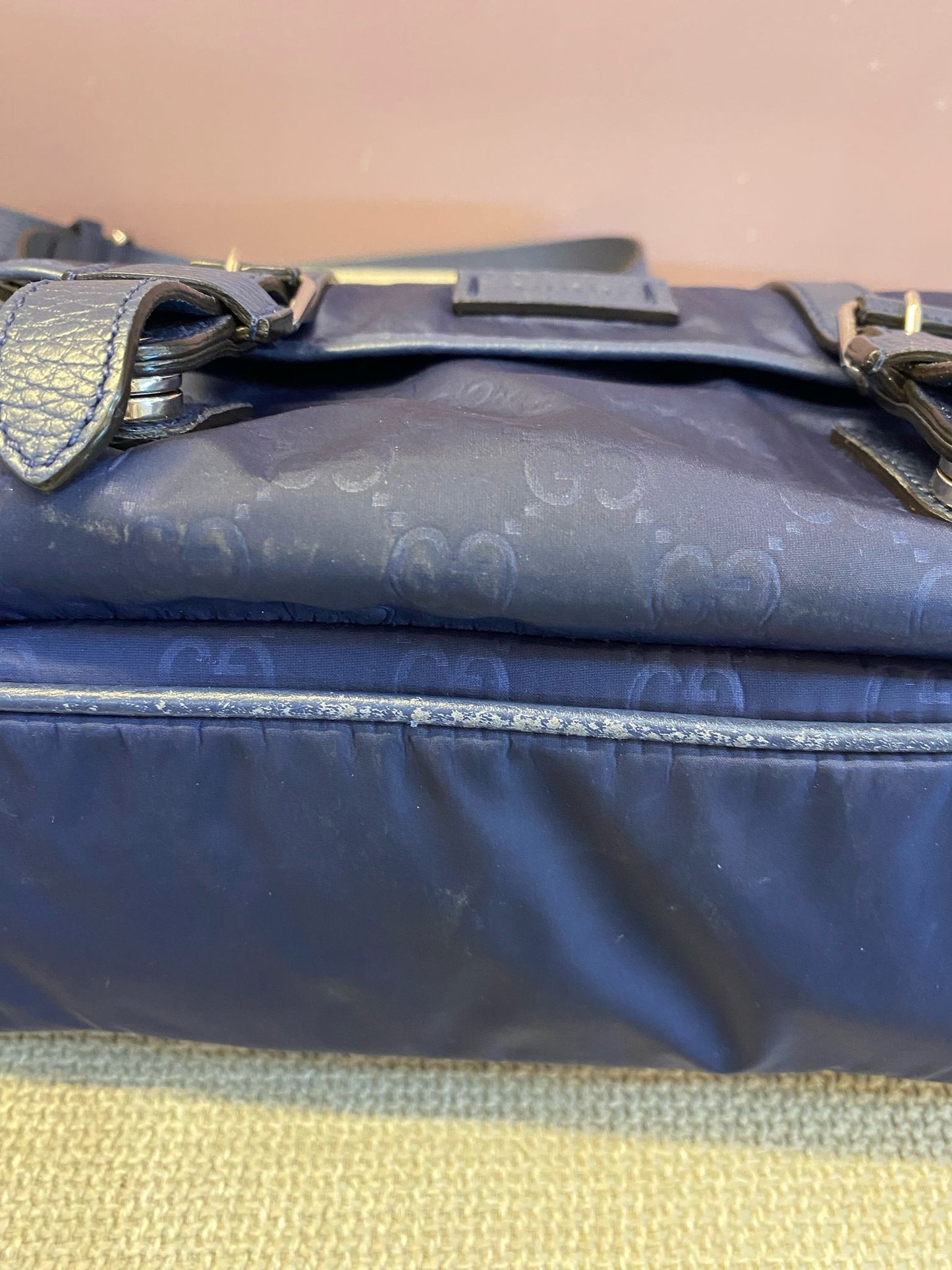 Gucci Messenger Blu Navy