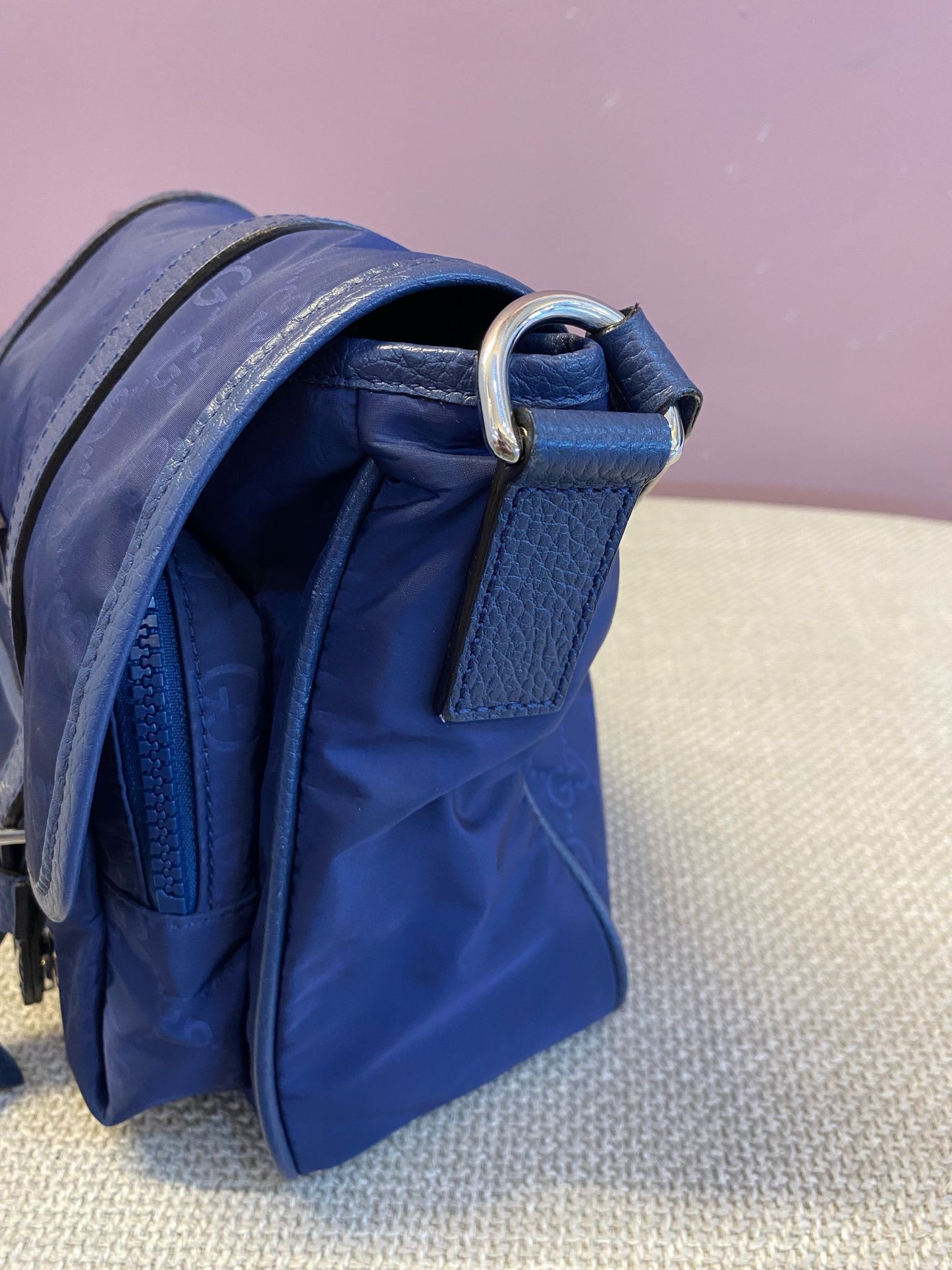 Gucci Messenger Blu Navy