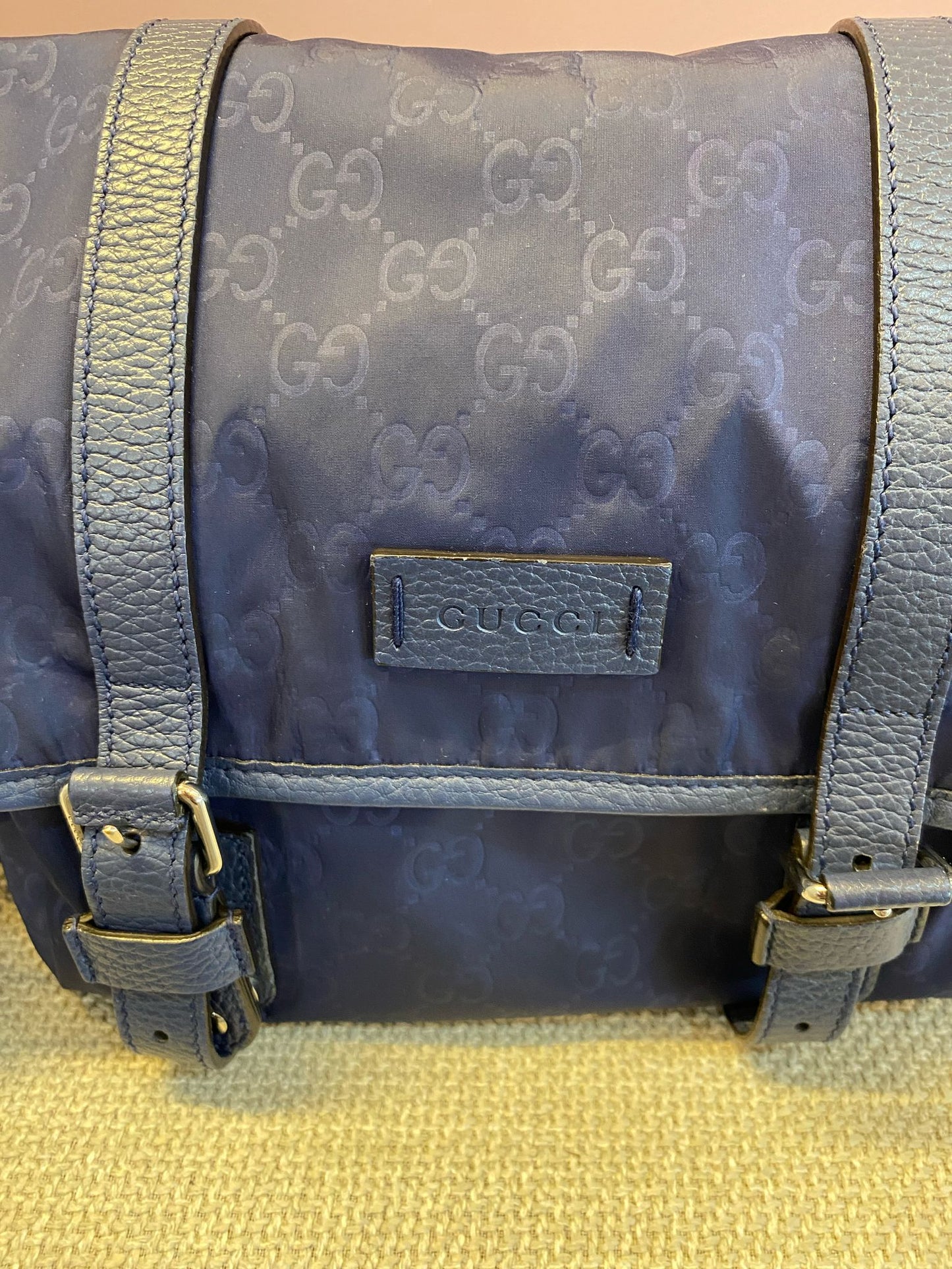 Gucci Messenger Blu Navy