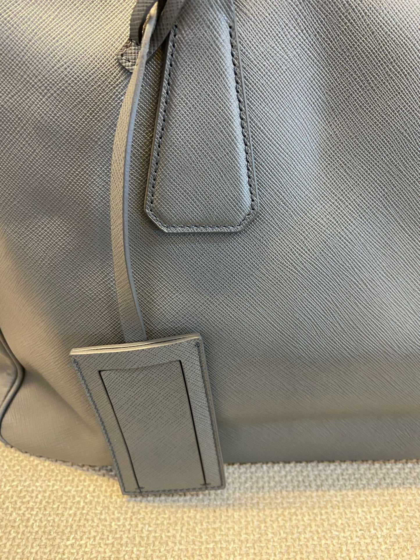 Prada Marble Grey Saffiano
