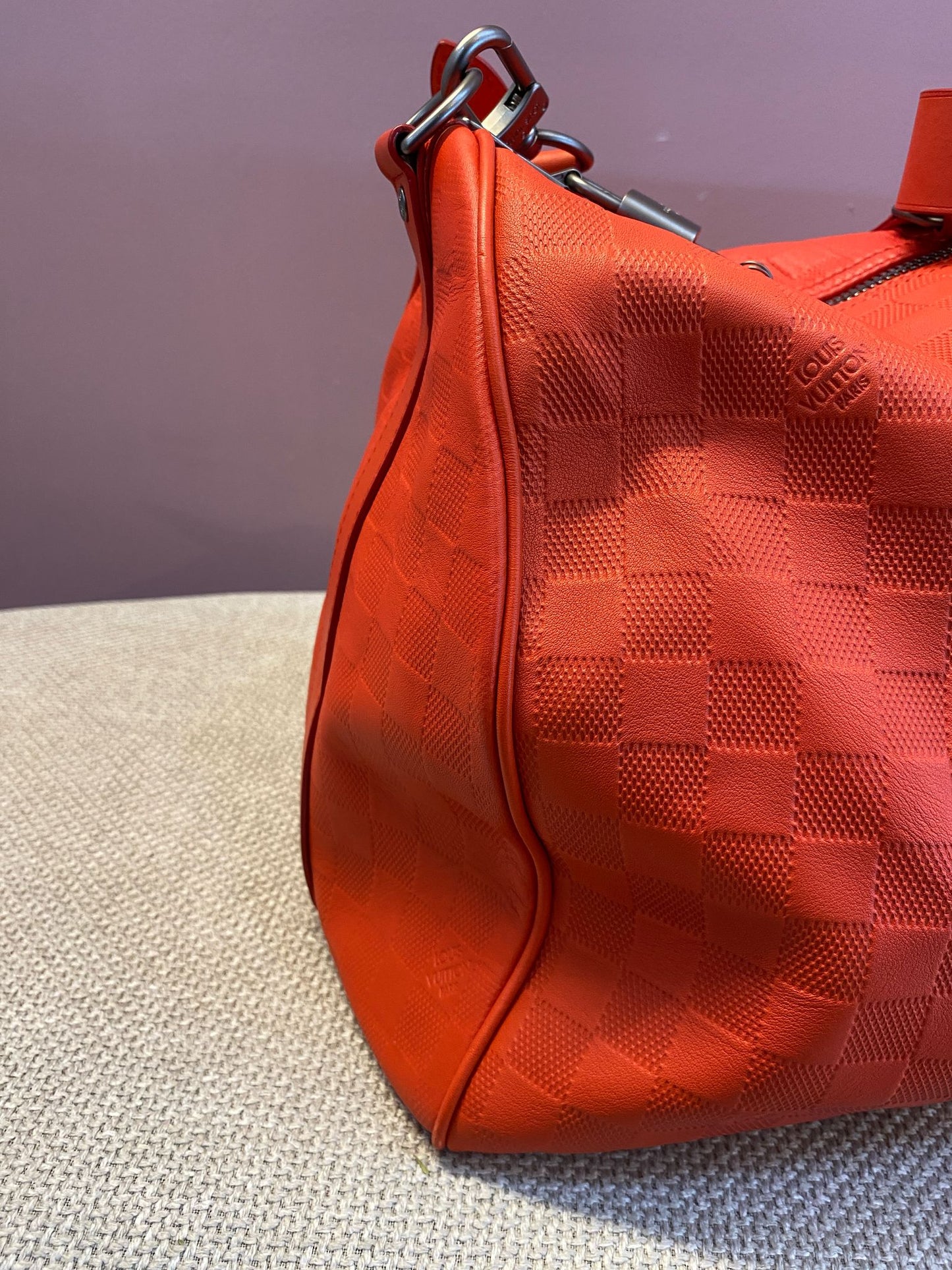 Louis Vuitton Keepall Red