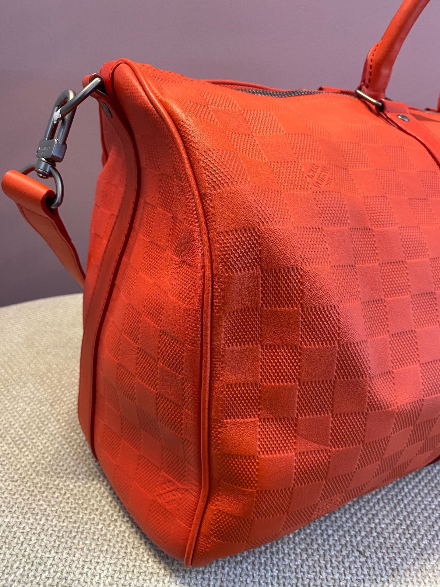 Louis Vuitton Keepall Red