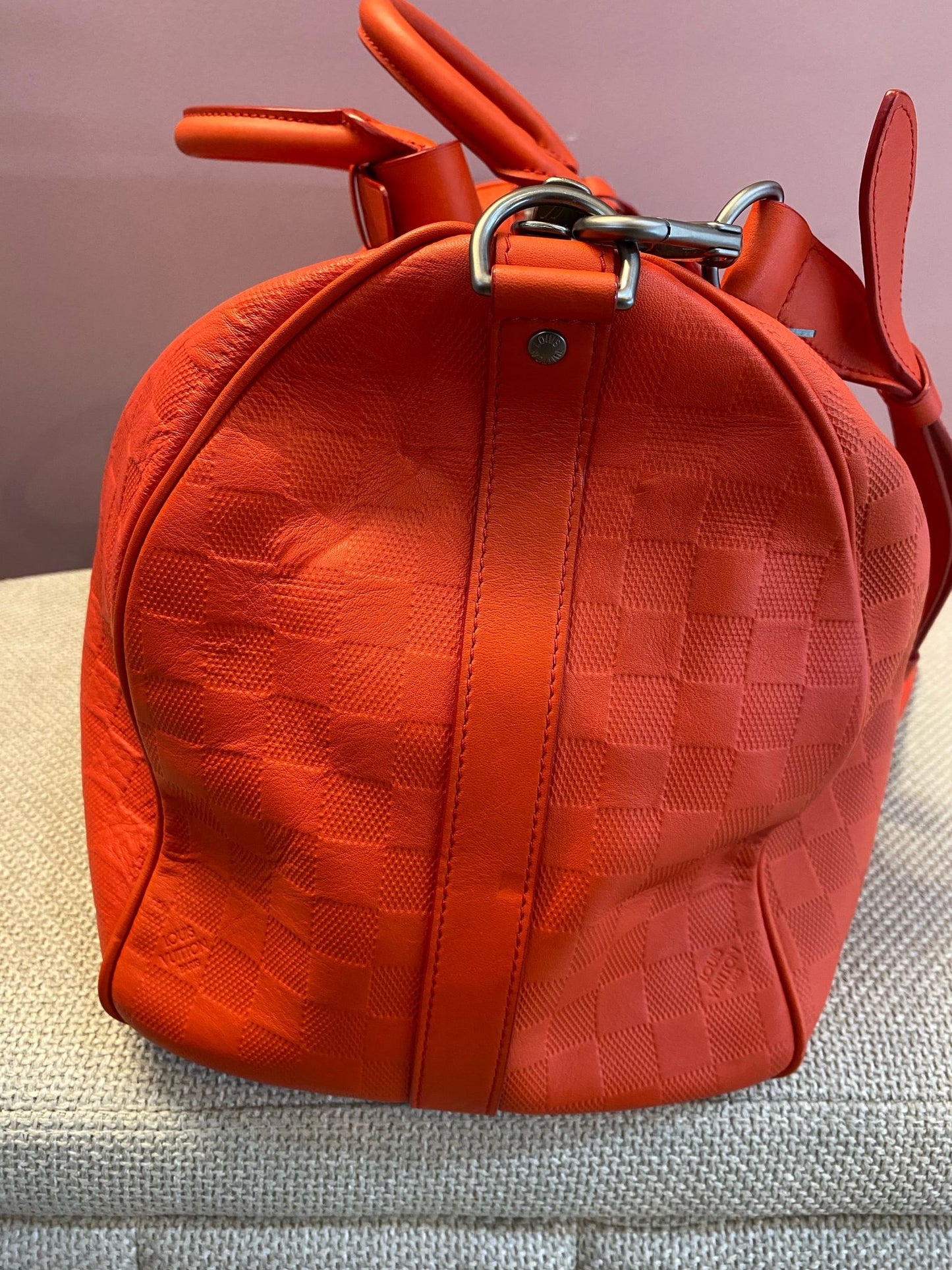 Louis Vuitton Keepall Red