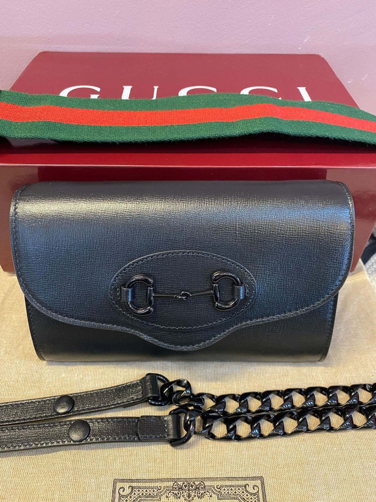 Gucci Tracolla Horsebit 1955