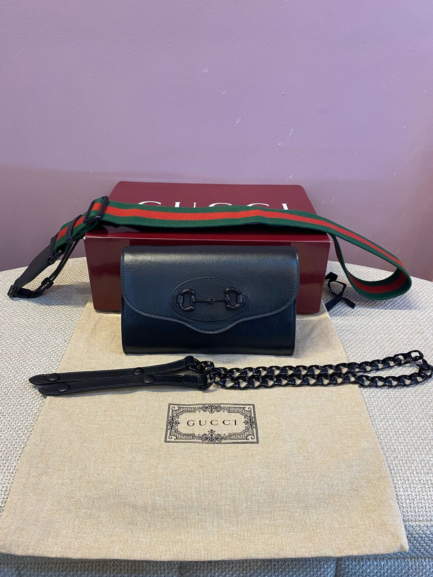 Gucci Tracolla Horsebit 1955