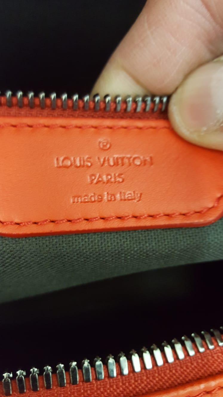 Louis Vuitton Keepall Red
