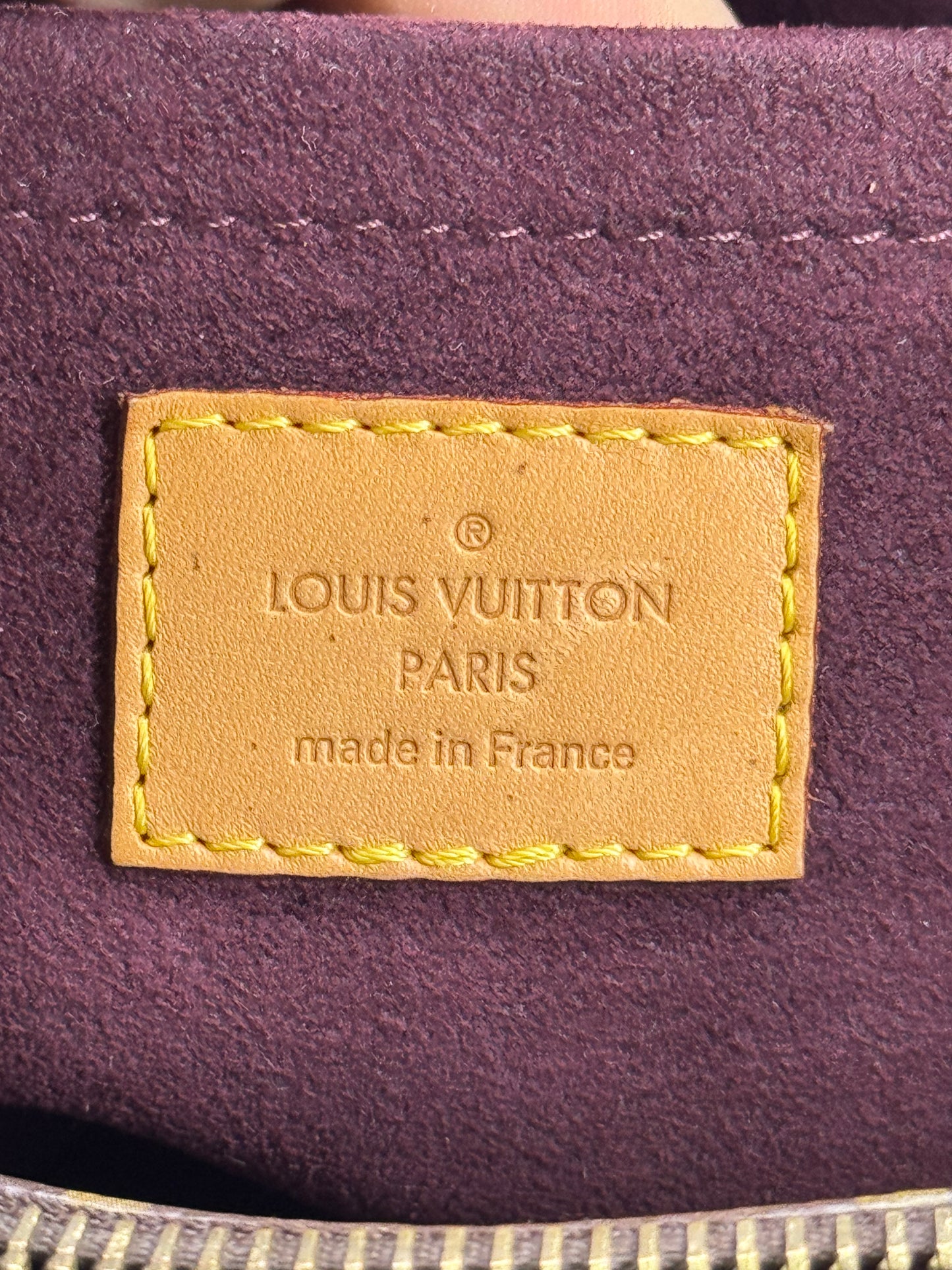 Borsa a mano Louis Vuitton Montaigne MM Monogram