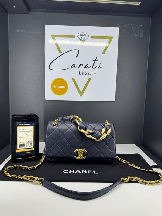 Chanel 2.55 un flap 2021 hardware oro anticato