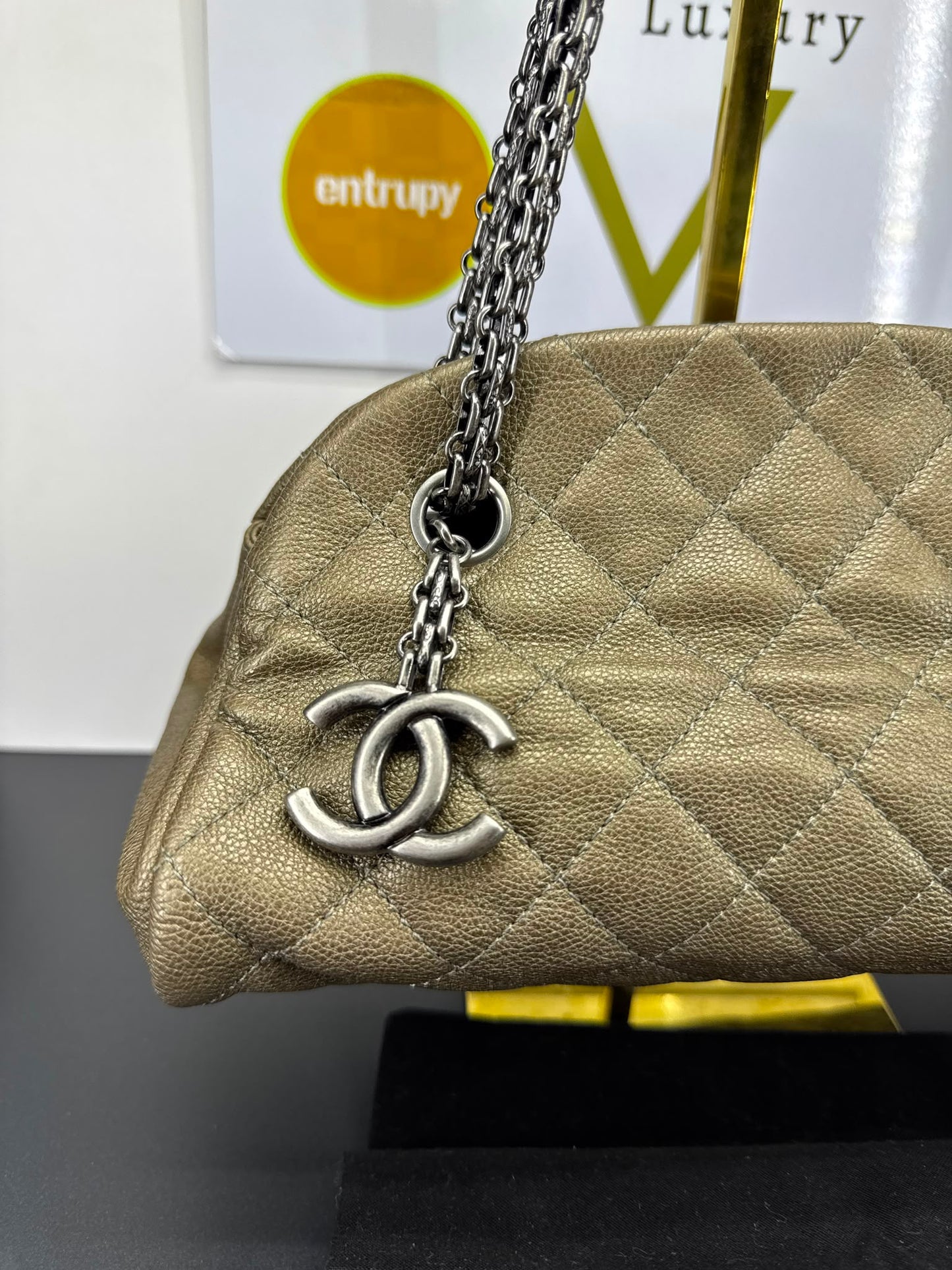 Chanel Just Mademoiselle Bowler Bag