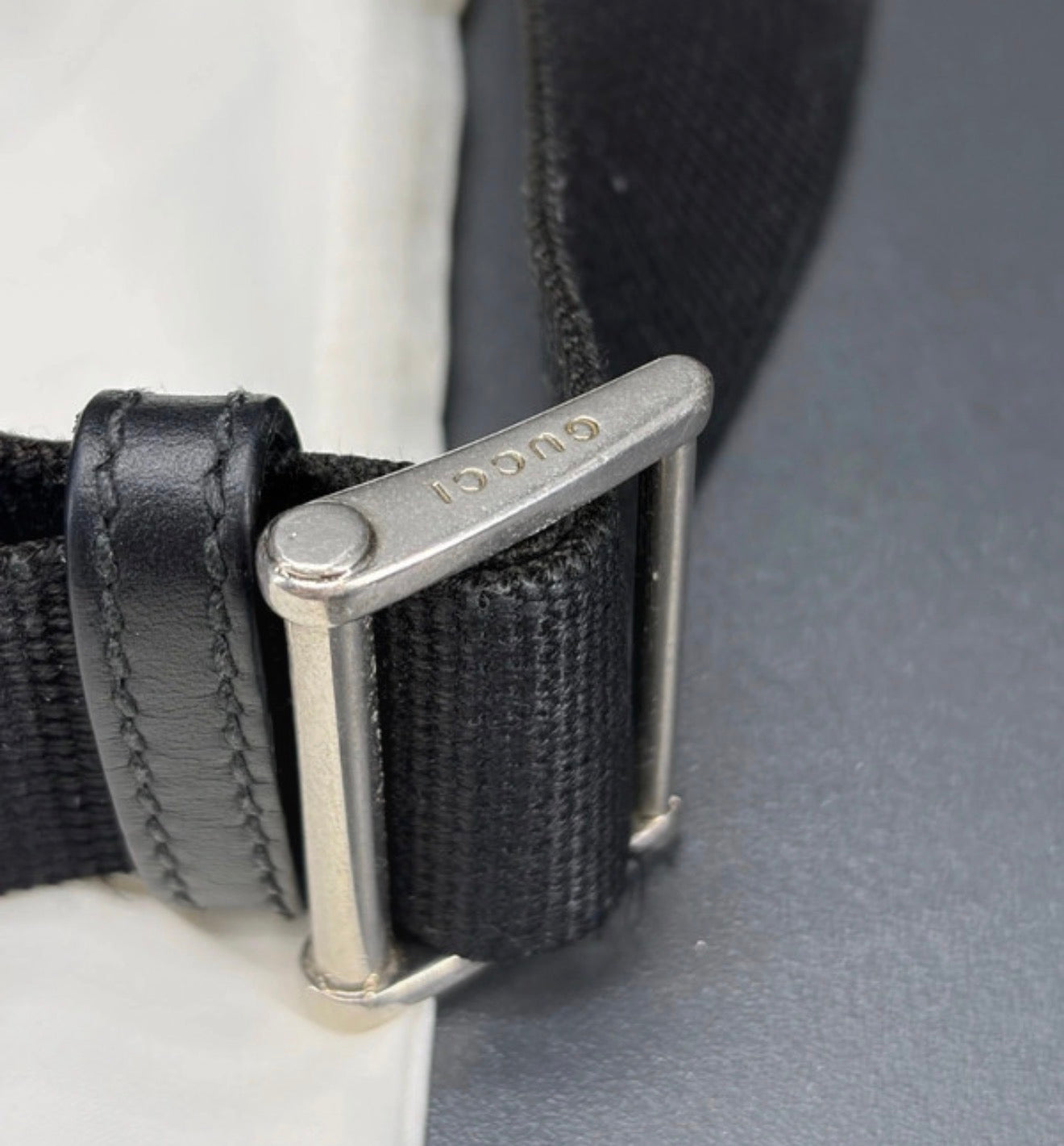 Gucci Techno Canvas Web Belt Bag