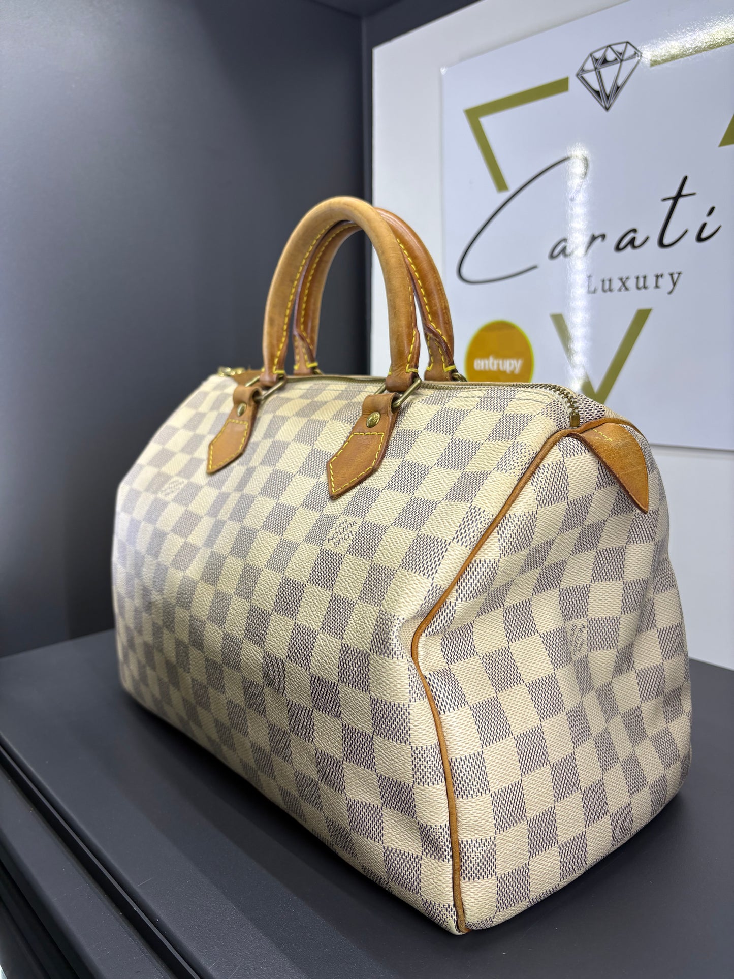 Louis Vuitton Speedy 30 Damier azur
