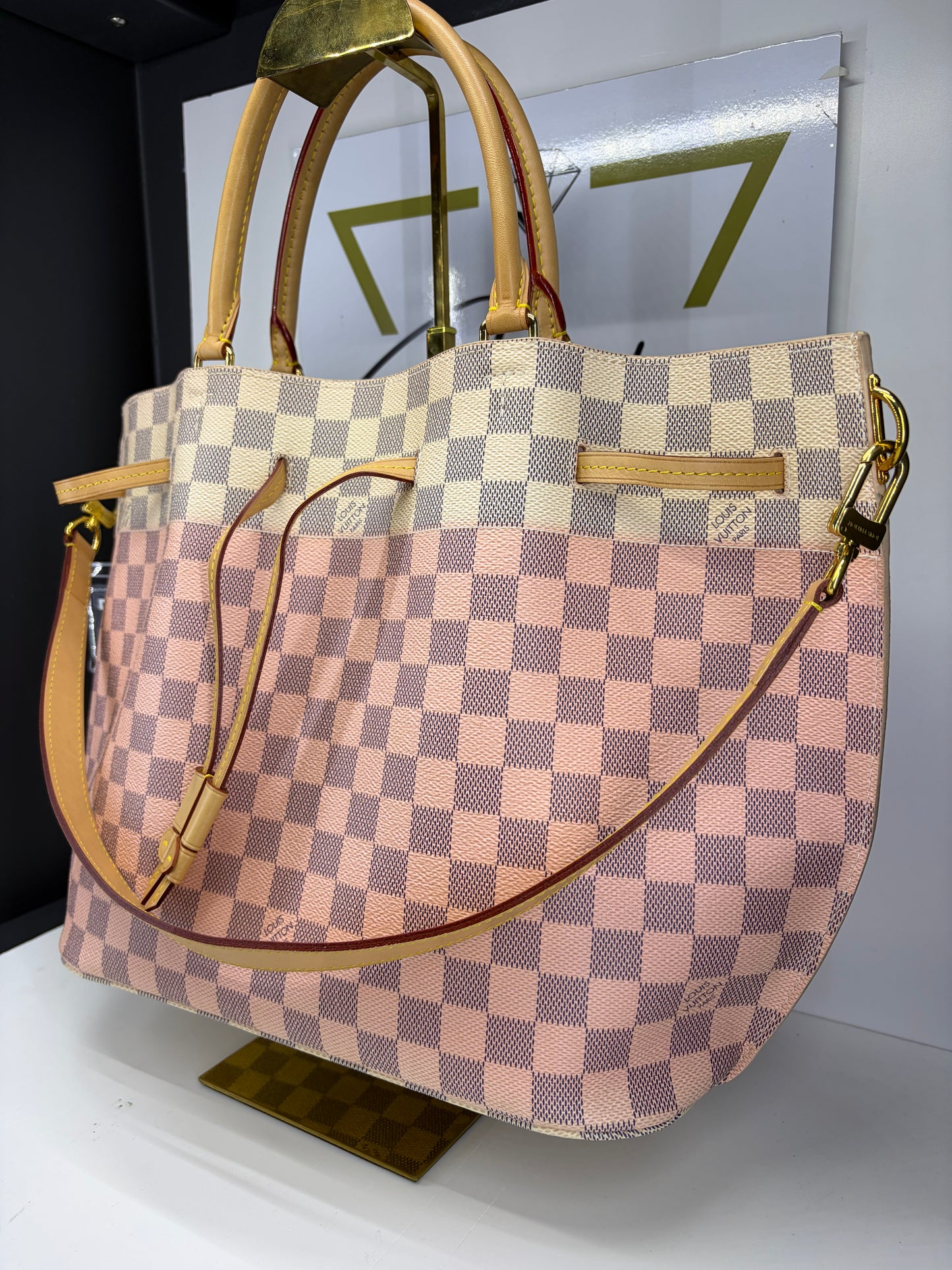 Louis Vuitton Girolata in tela Damier Azur