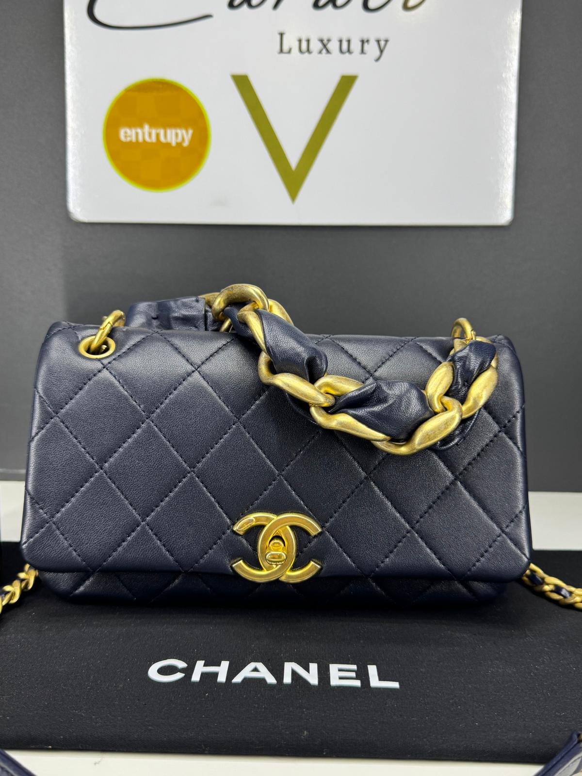 Chanel 2.55 un flap 2021 hardware oro anticato