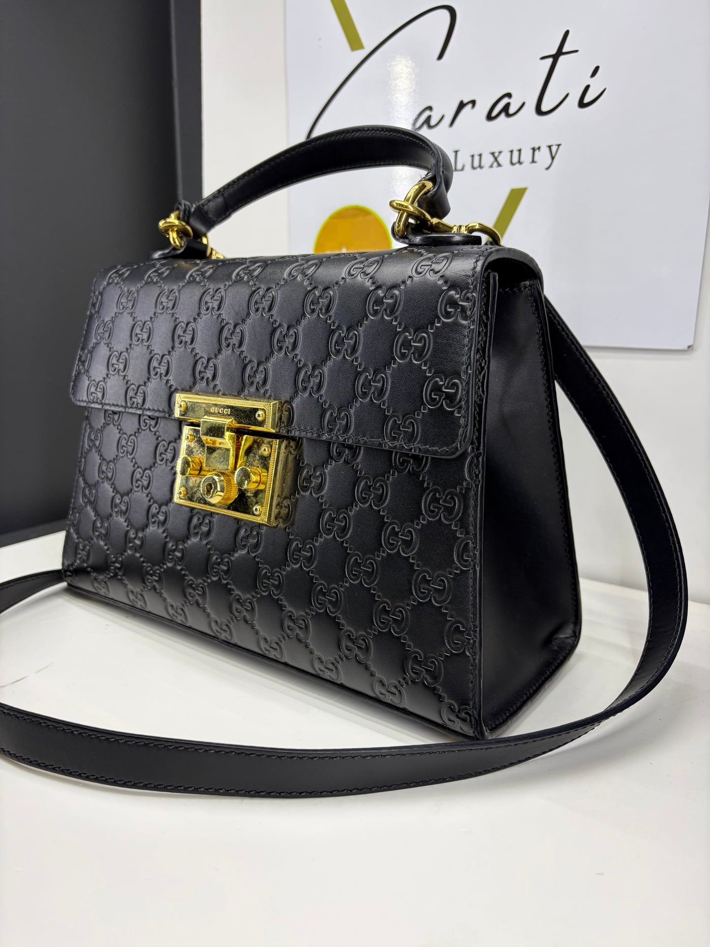 Gucci Padlock Top Handle