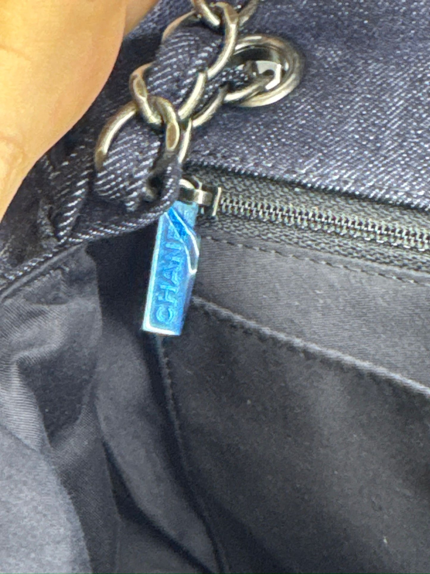 Chanel Classic Flap Denim "Perfume Bottle