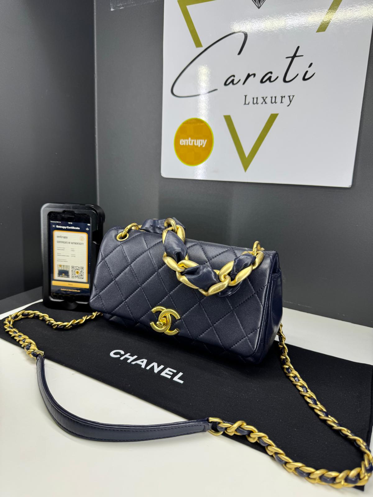 Chanel 2.55 un flap 2021 hardware oro anticato