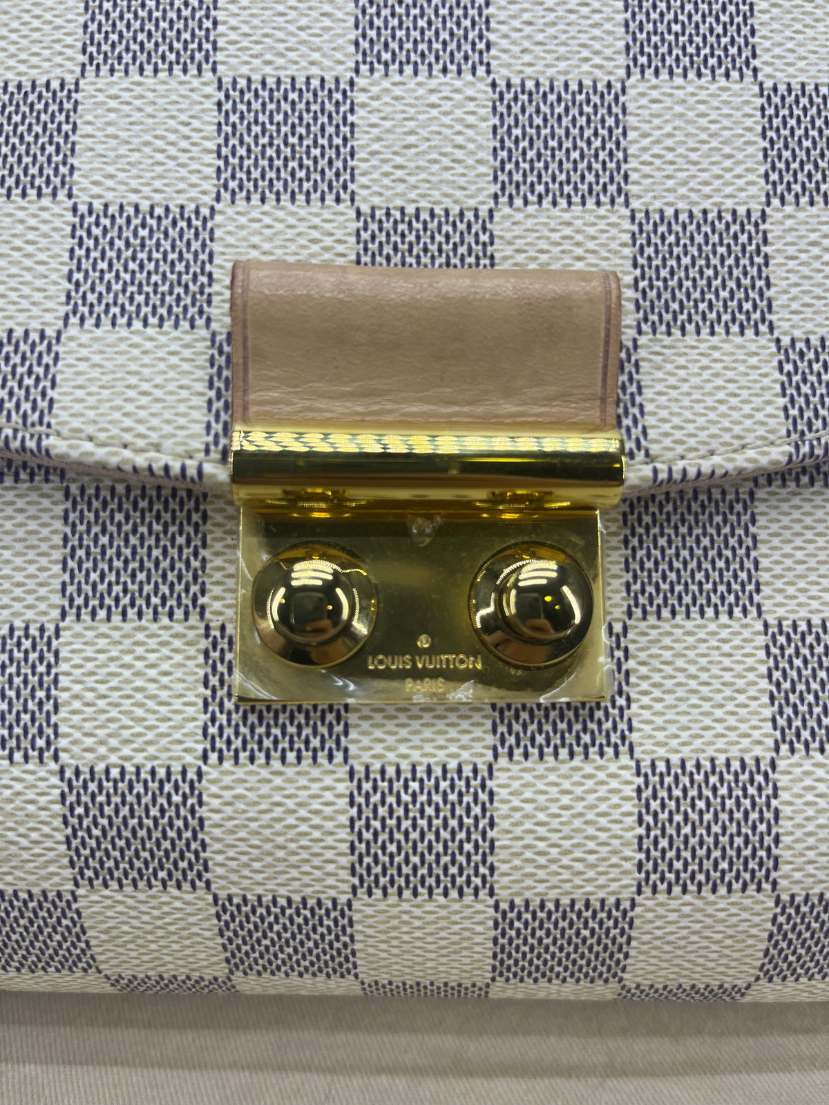 Louis Vuitton Croisette in tela Damier Azur