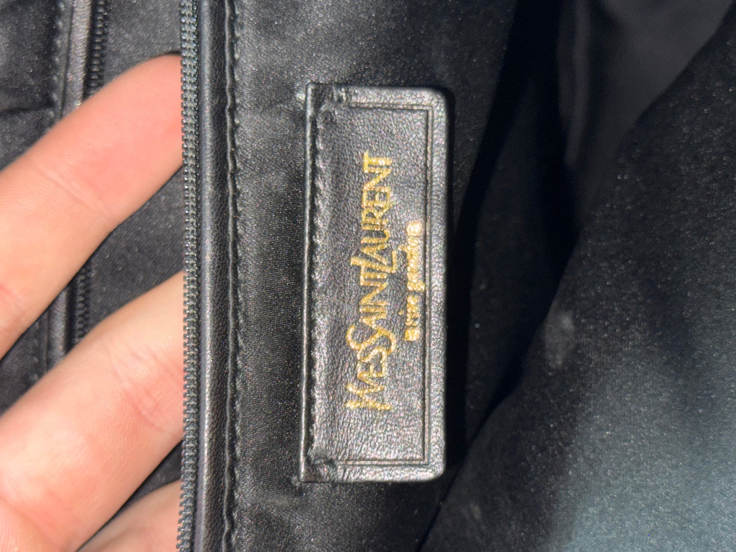 Saint Laurent shopping bag nera