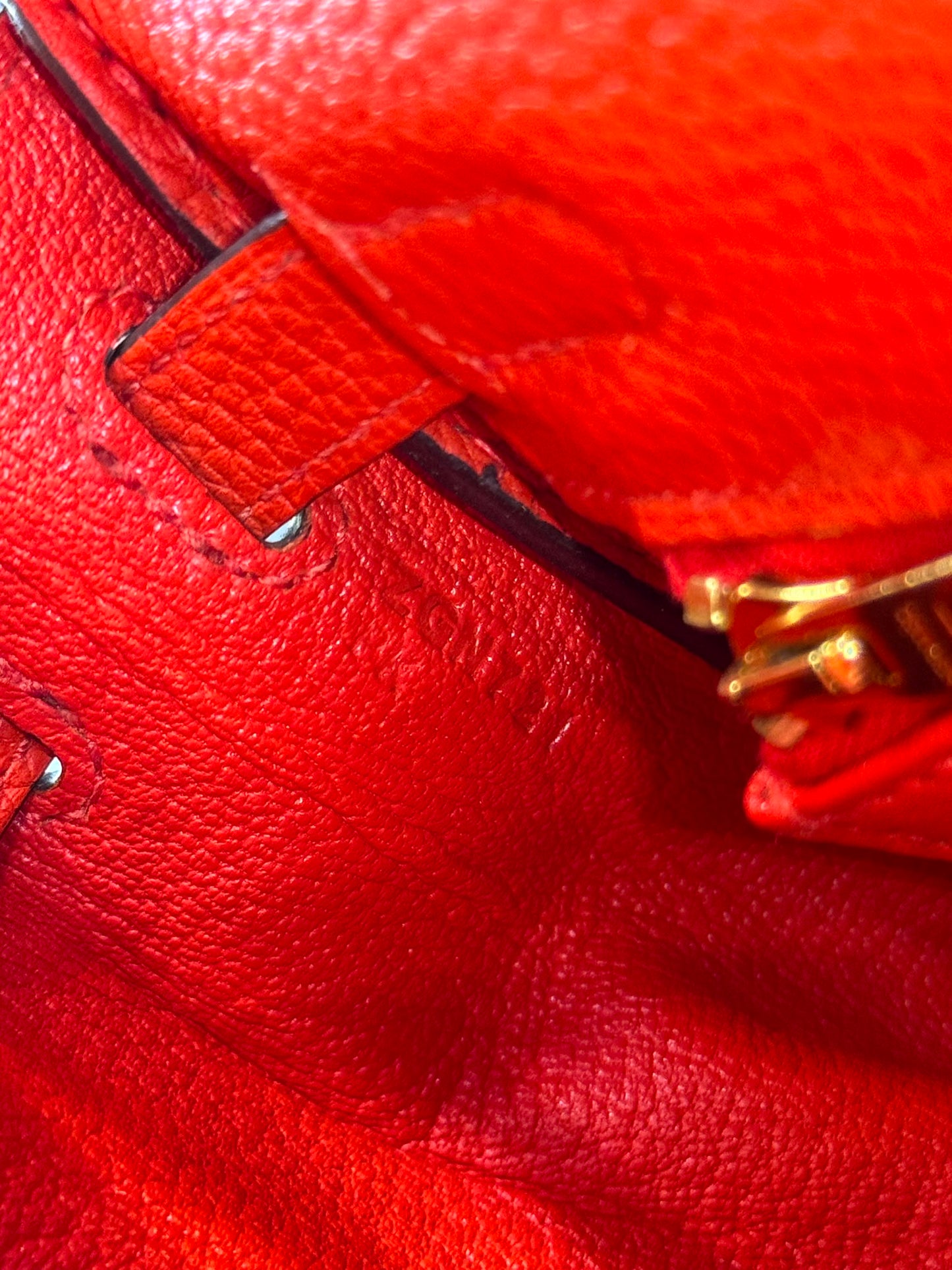 Hermès Kelly Sellier 25  in pelle Epsom