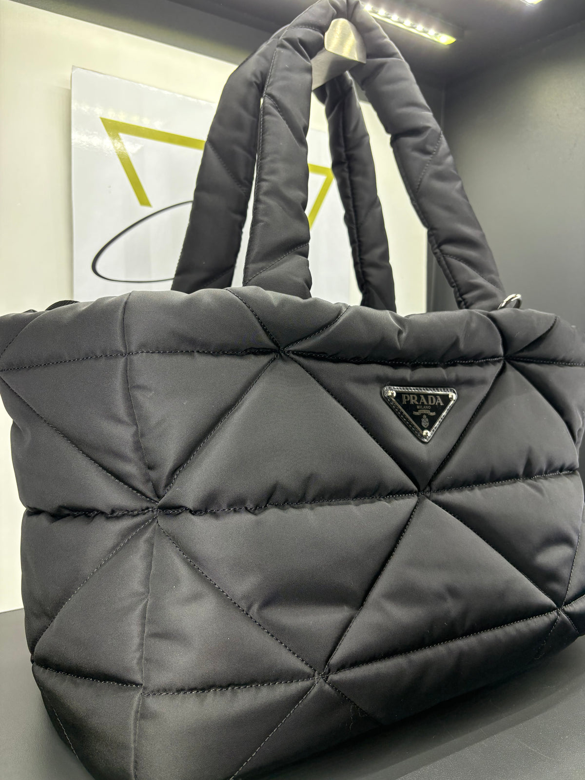 Prada shopping in Re-Nylon