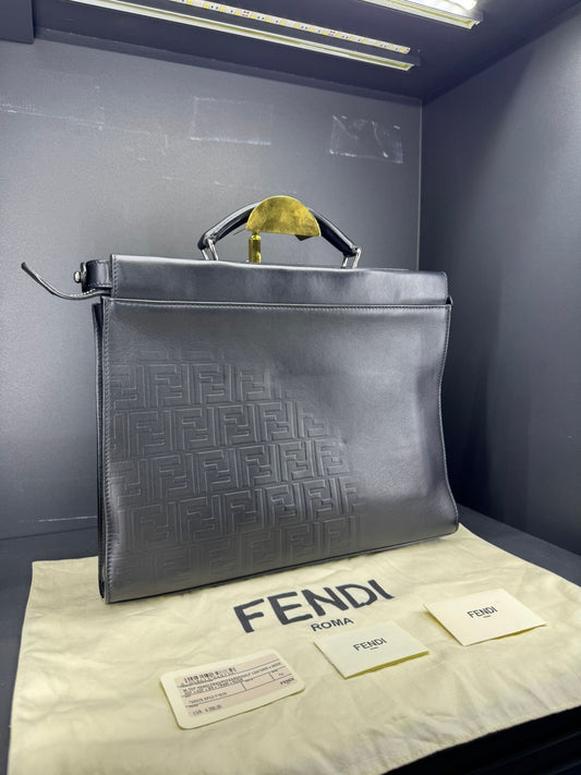 Cartella Briefcase Fendi Peekaboo ISeeU