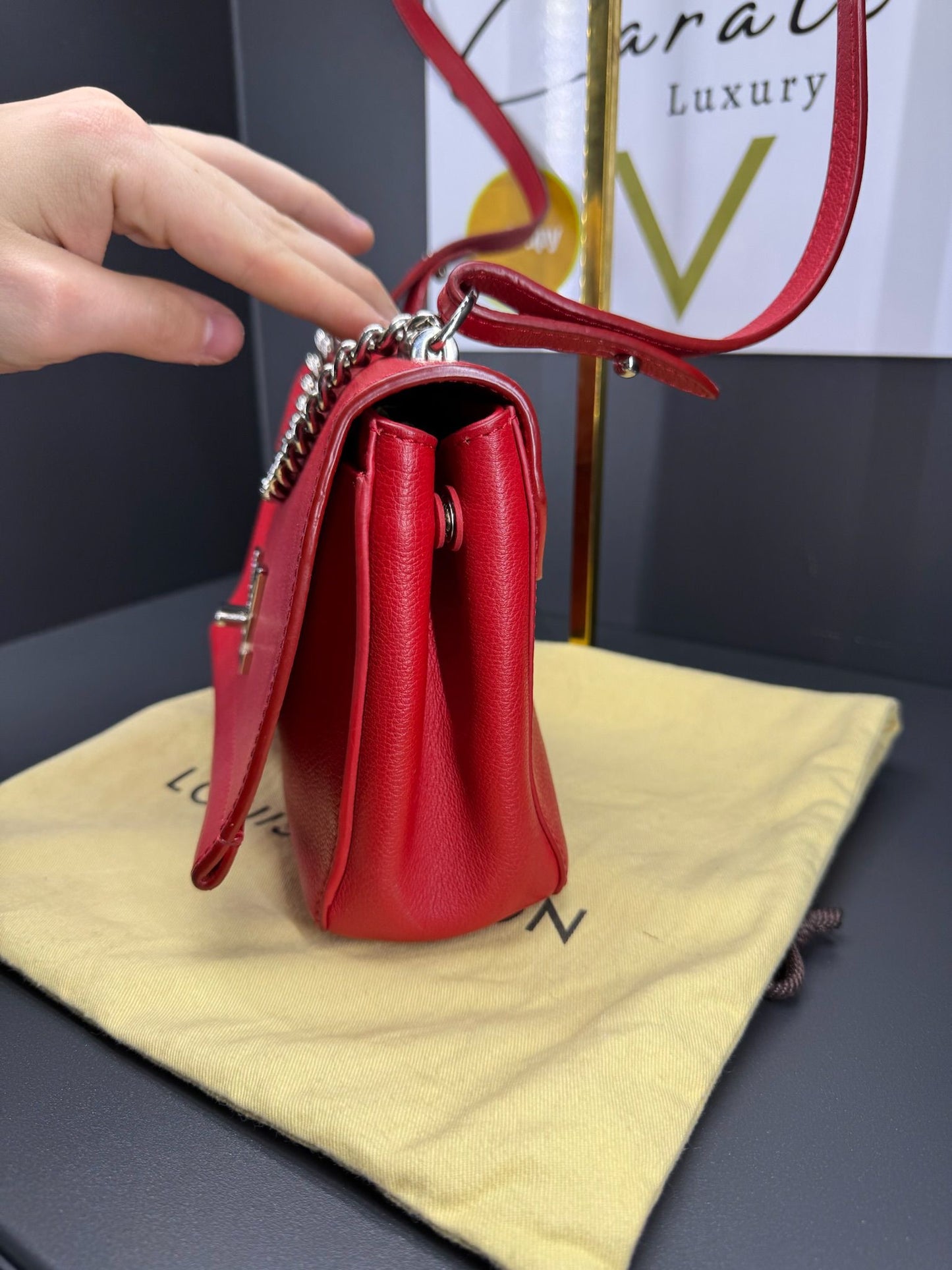 Borsa a spalla Louis Vuitton Lockme II