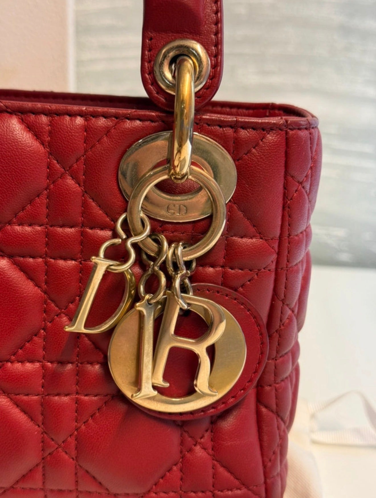 Lady Dior mini di Christian Dior