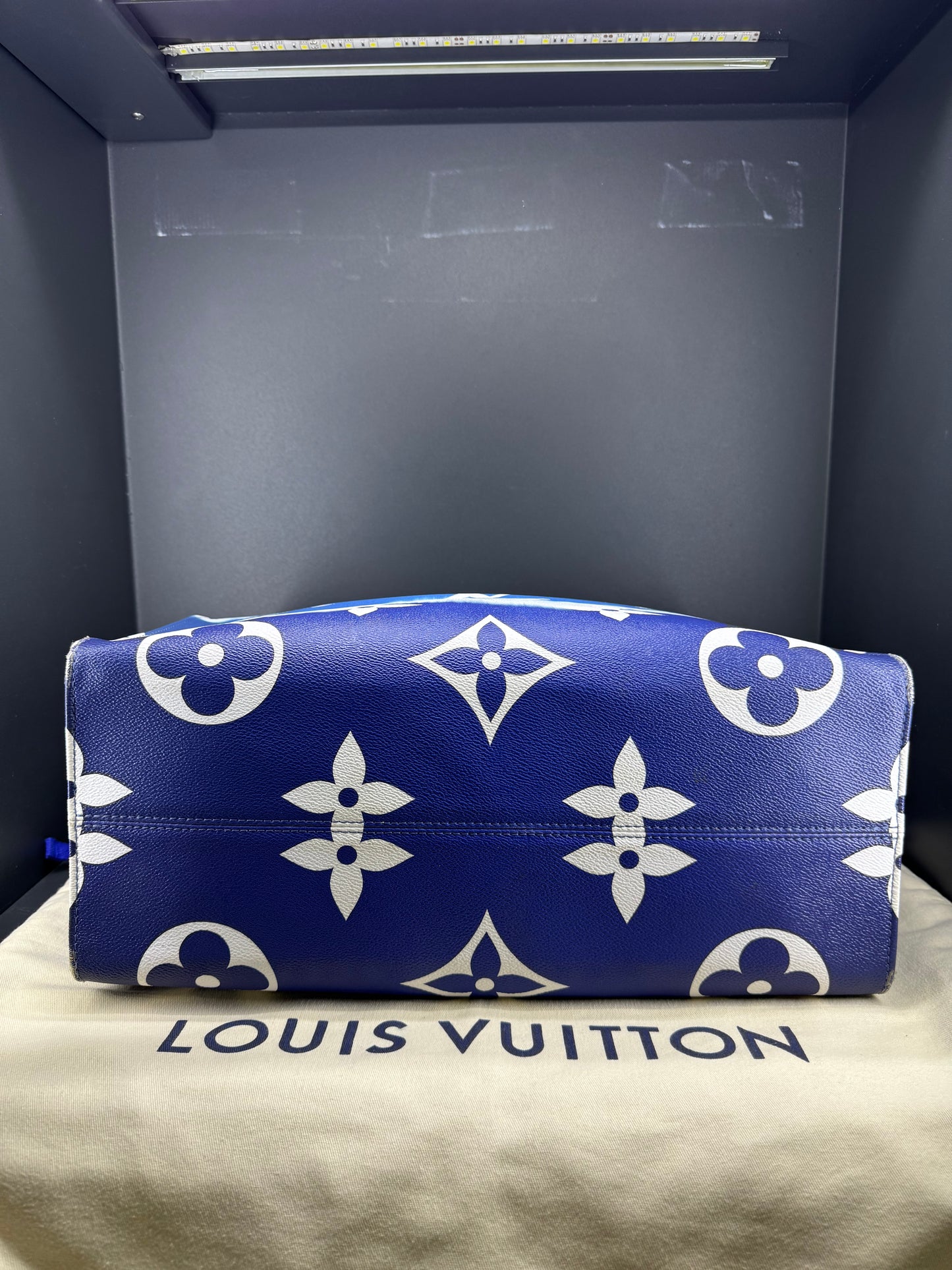 Louis Vuitton on the go Limited edition sky blu Monogram