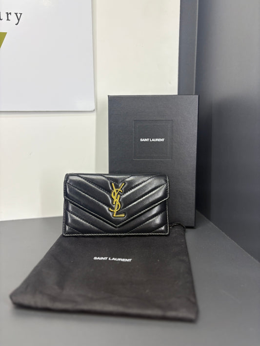 Saint Laurent portafogli Envelope piccolo Cassandre Matelassé