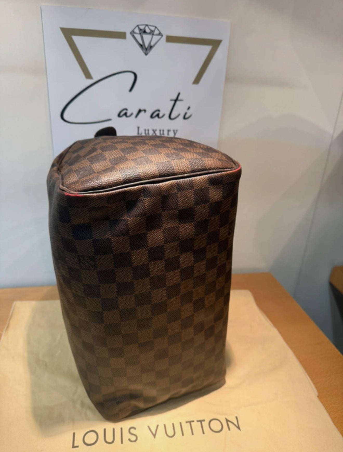 Louis Vuitton Speedy 30 Damier Ebene