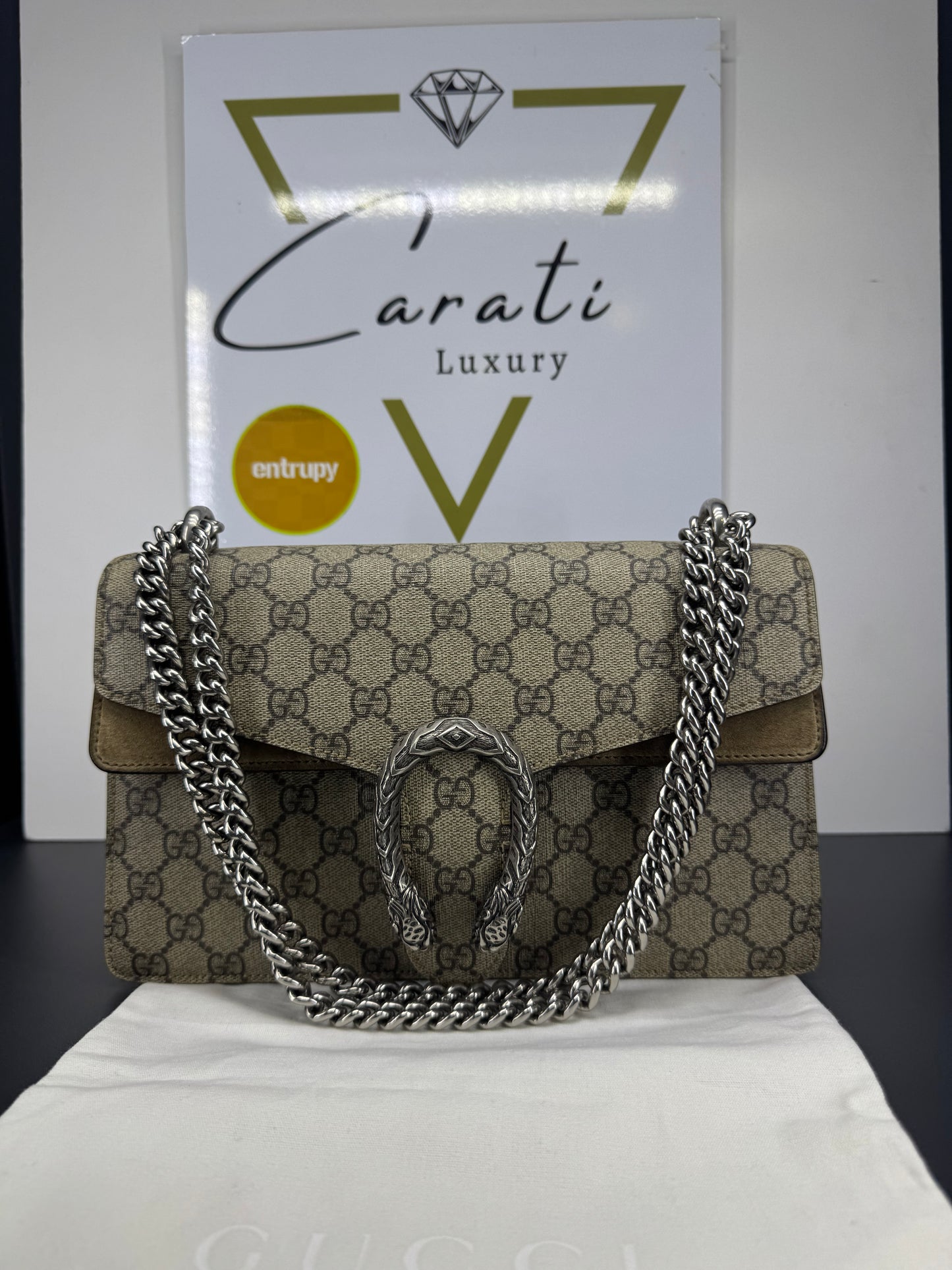 Gucci dyonisus Monogram misura media