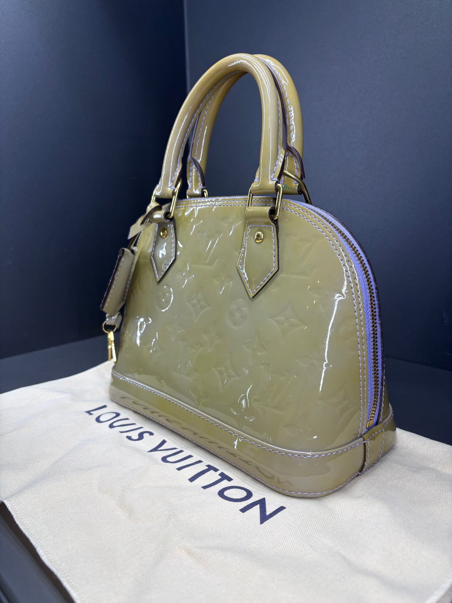 Louis Vuitton Alma BB Monogram Vernis