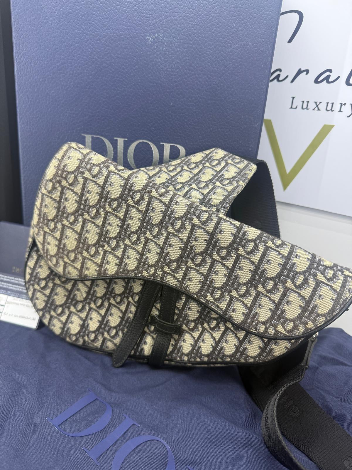 Dior Saddle jacquard Dior Oblique
