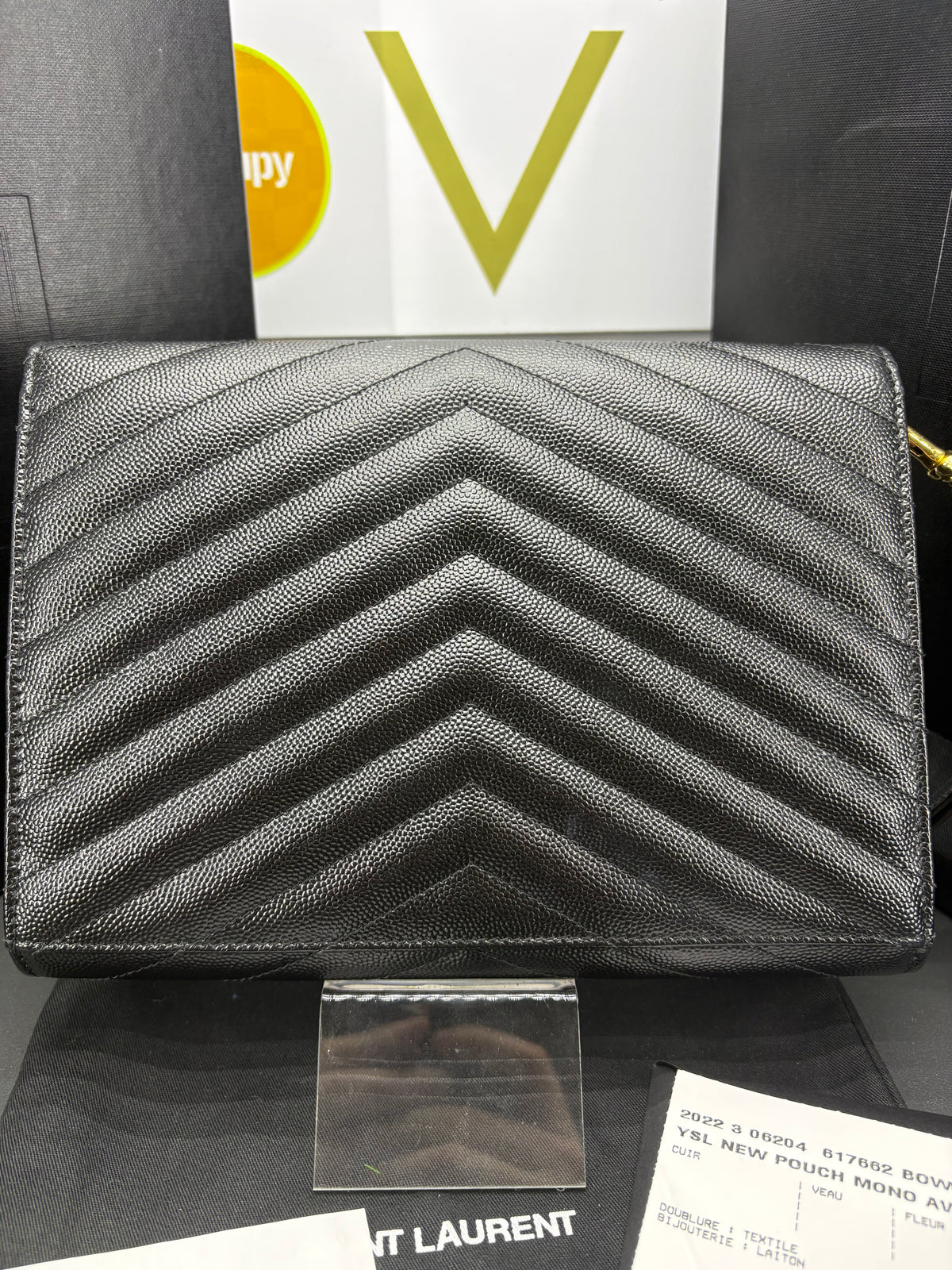 Saint Laurent  clutch Cassandre