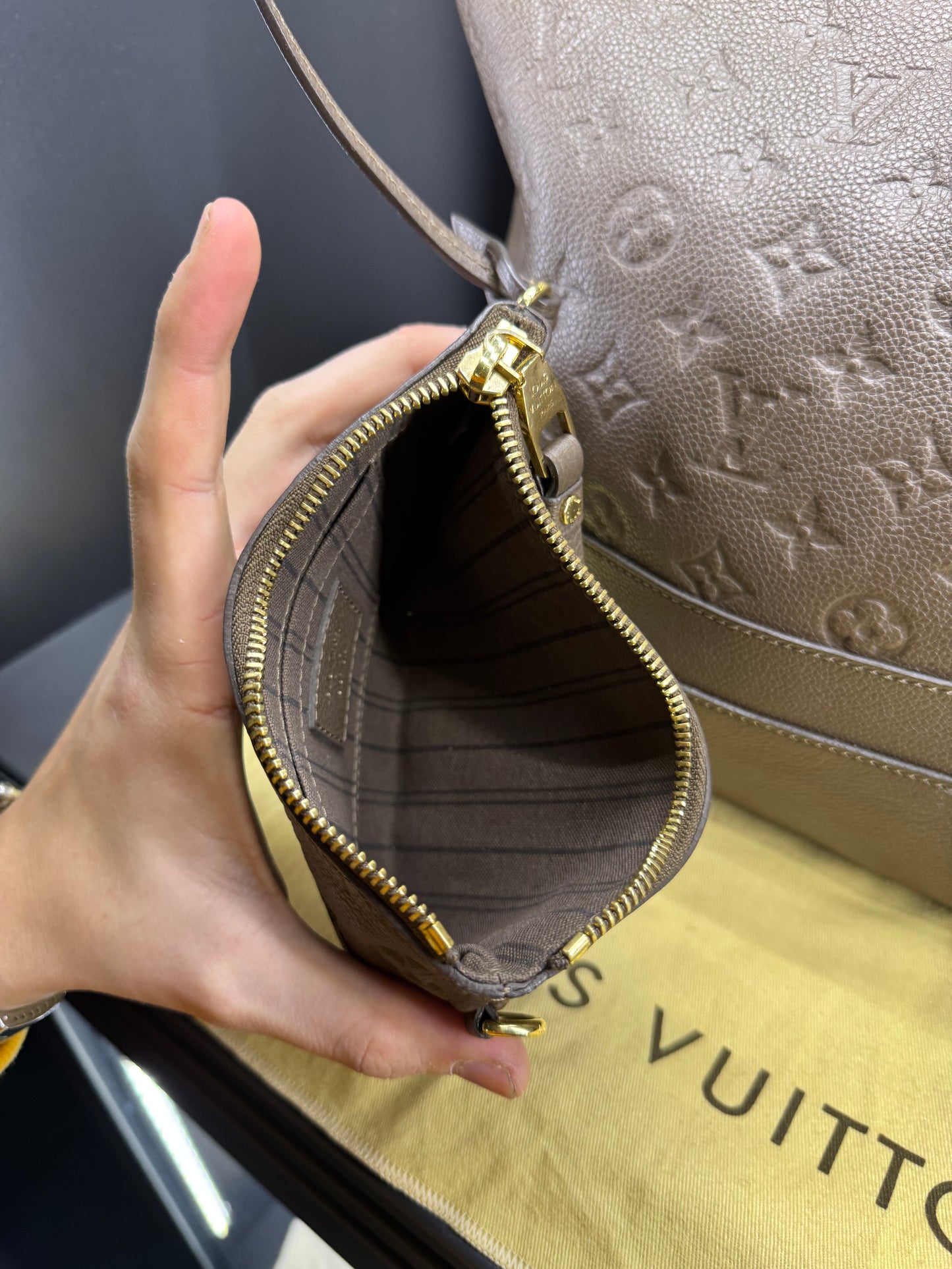 Louis Vuitton Citadine PM in pelle con Monogram