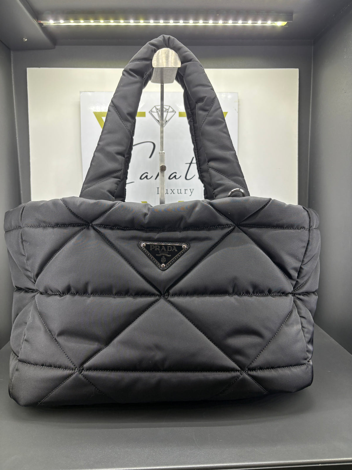 Prada shopping in Re-Nylon