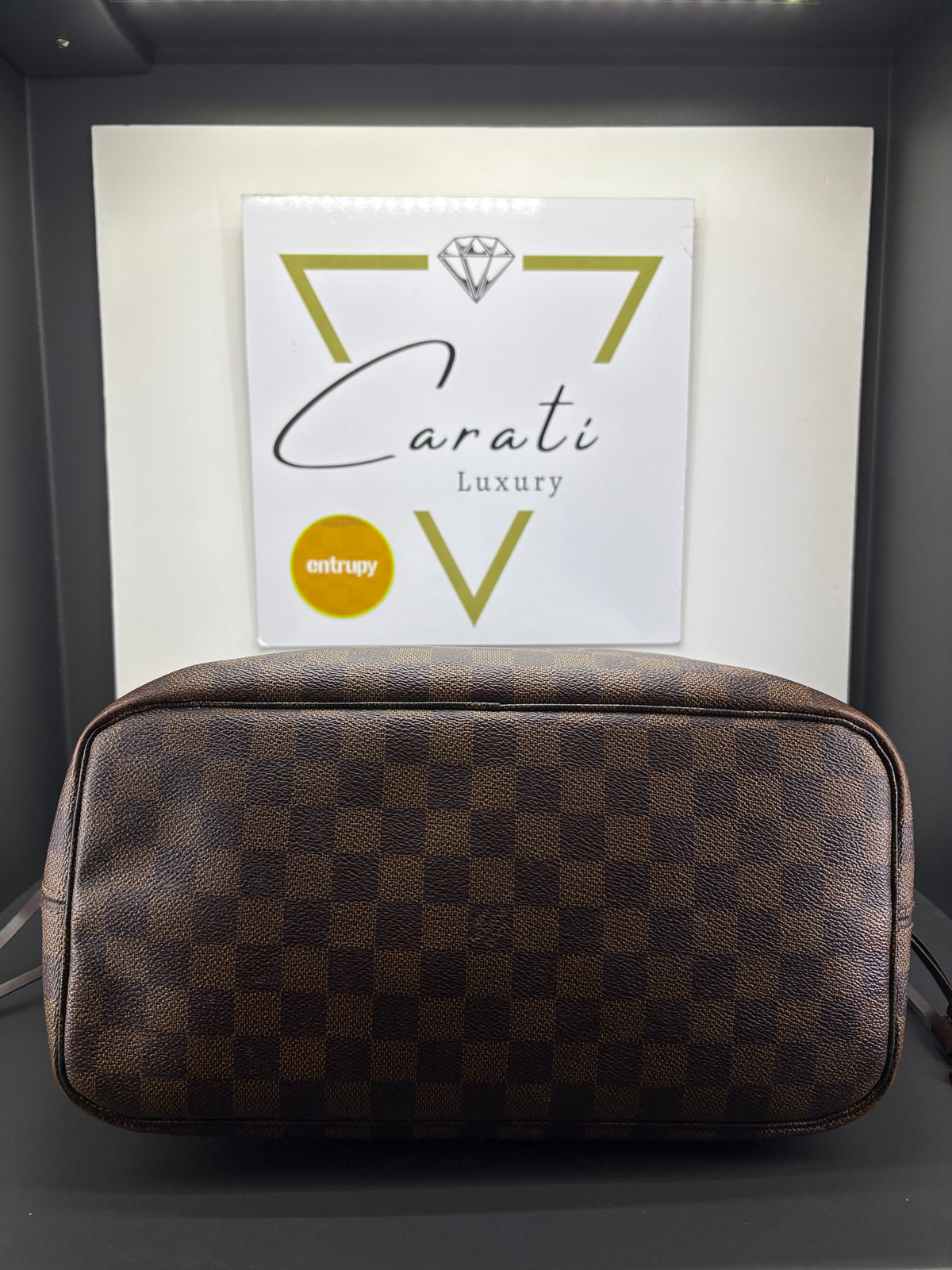 Louis Vuitton  Neverfull tela Damier Ébène