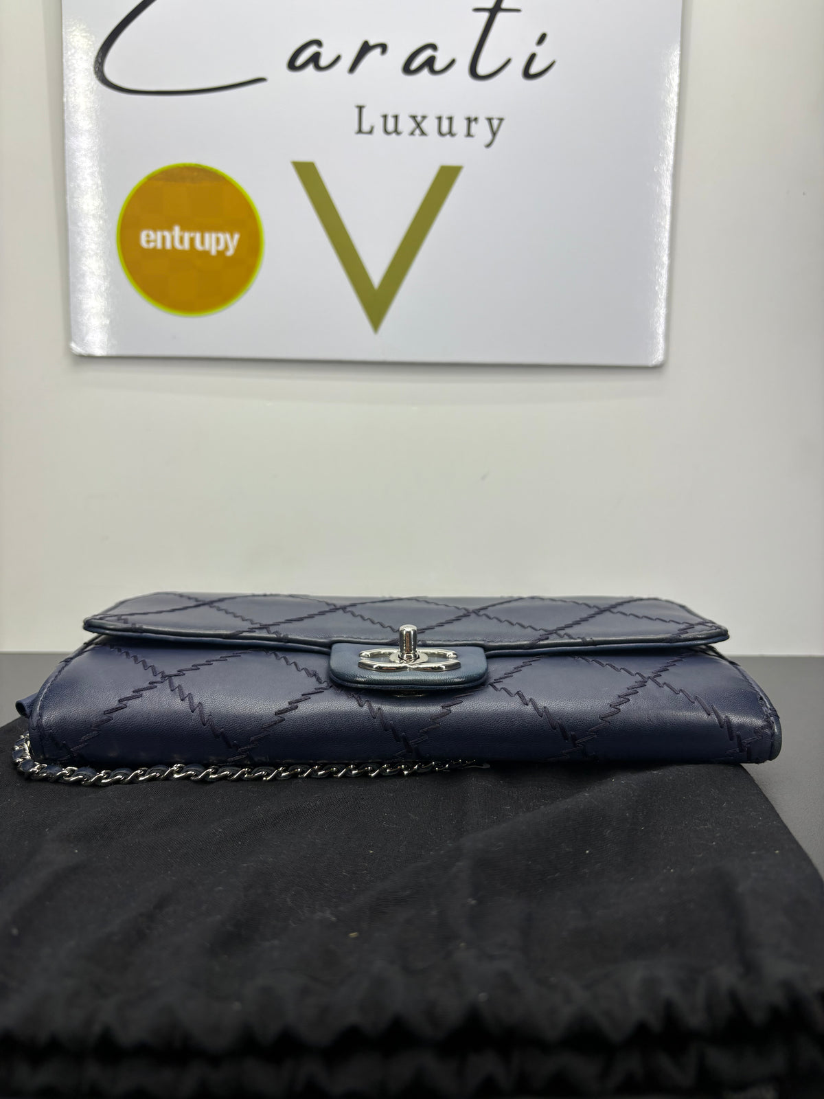 Chanel Ultimate Stitch East West Wallet on Chain (WOC