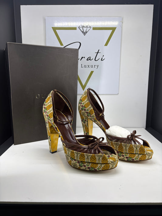 Gucci sandali con plateau