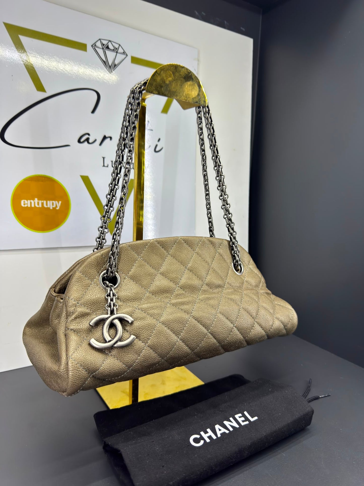 Chanel Just Mademoiselle Bowler Bag