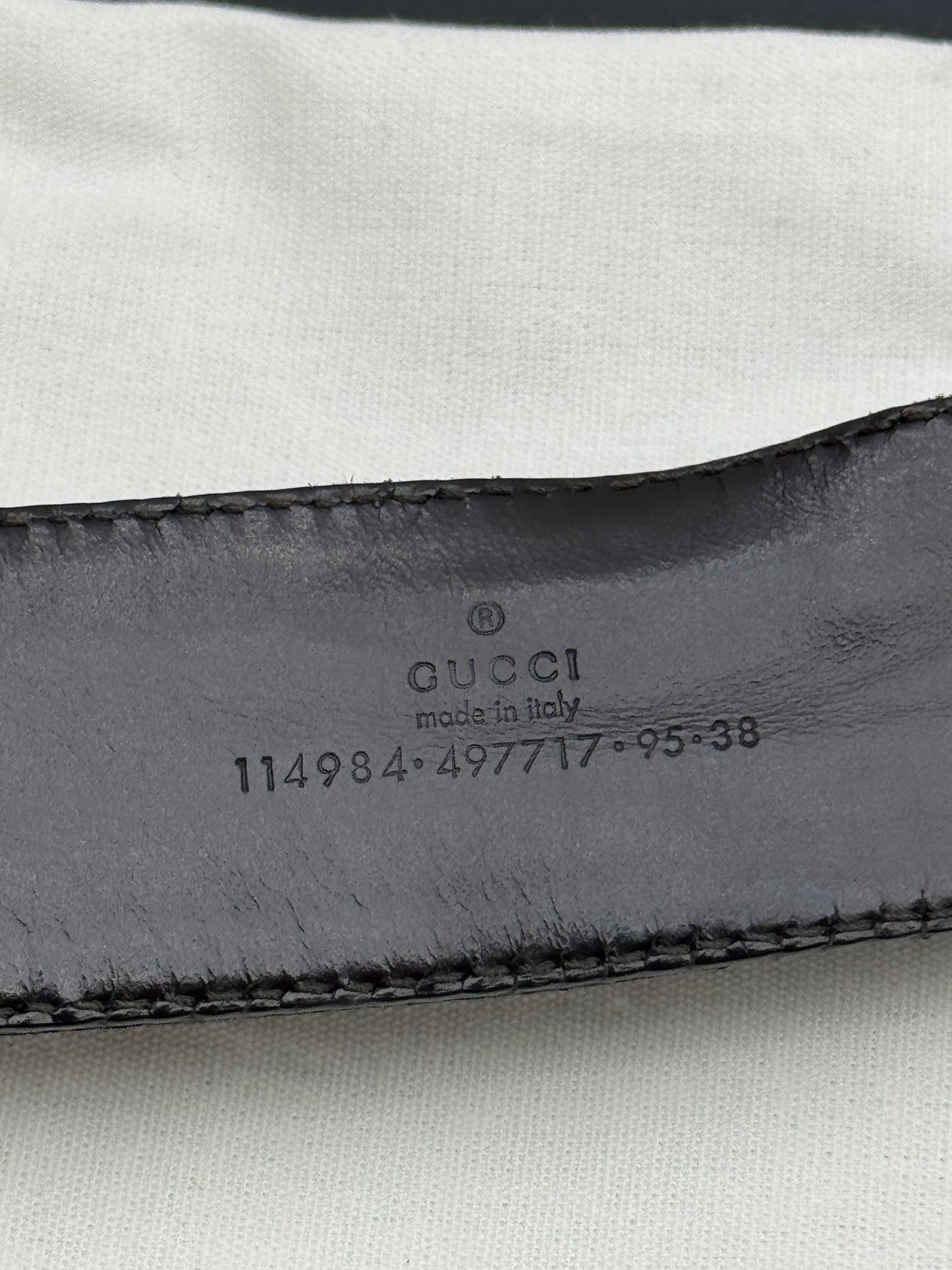 Cintura Gucci GG vintage