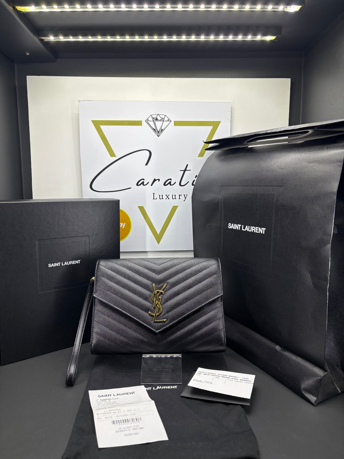 Saint Laurent  clutch Cassandre
