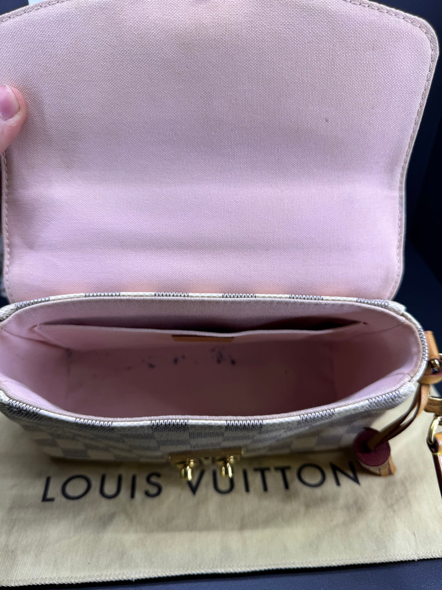 Louis Vuitton croisette damier azur