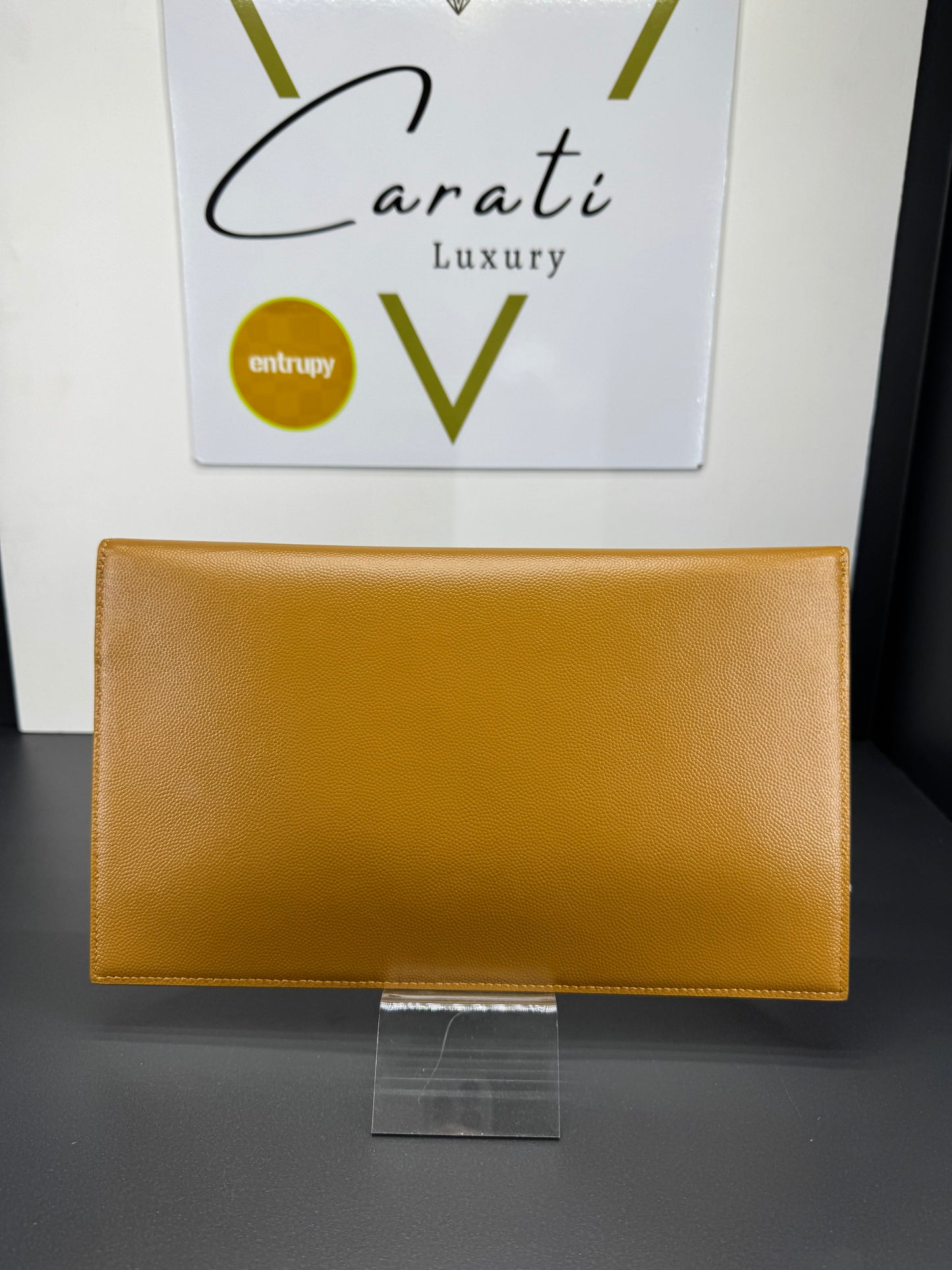 Pochette Saint Laurent cammello