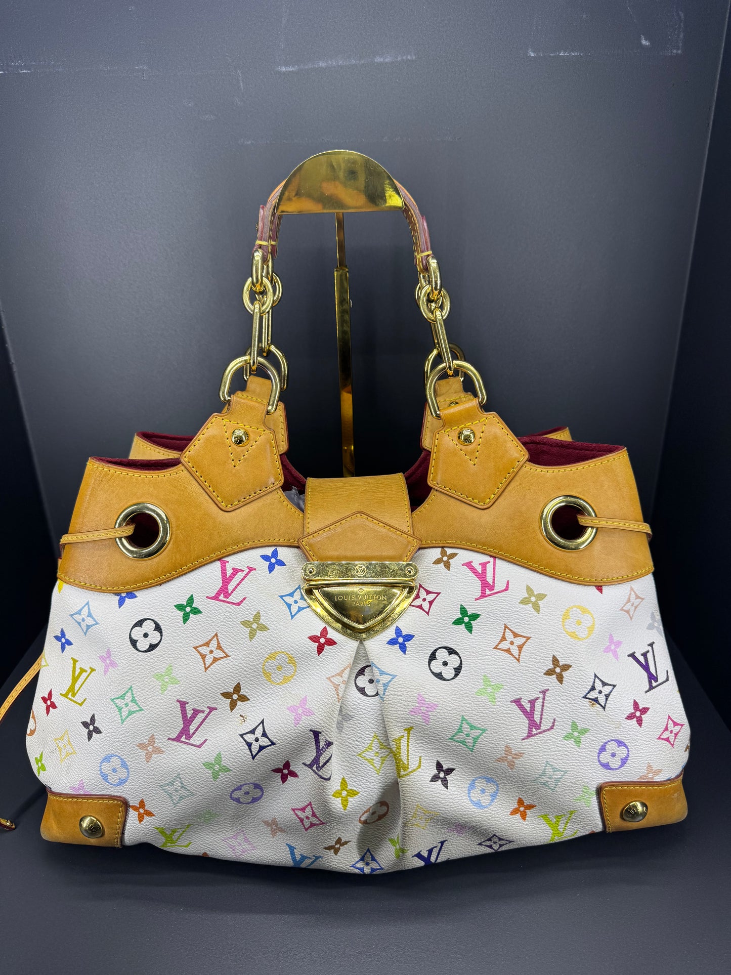 Louis Vuitton urusula Takashi Murakami white
