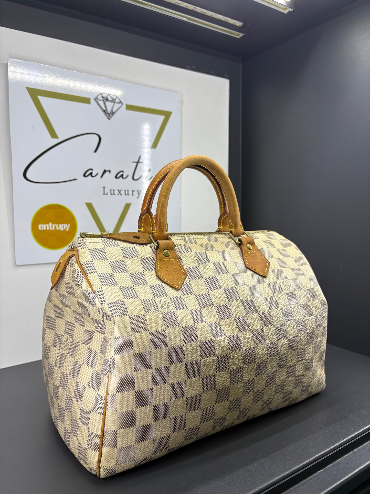 Louis Vuitton Speedy 30 Damier azur